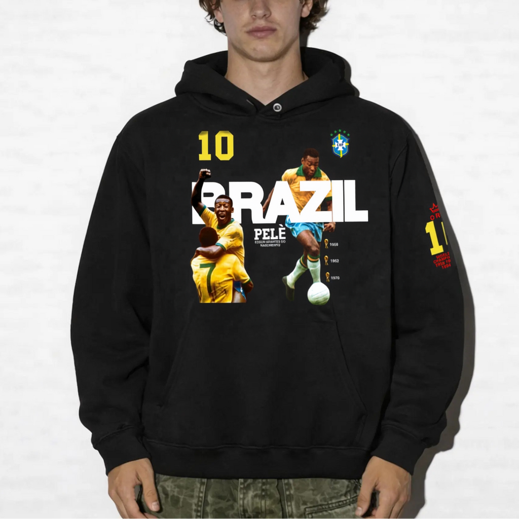 Brazil World Cup Champions #10 Hoodie