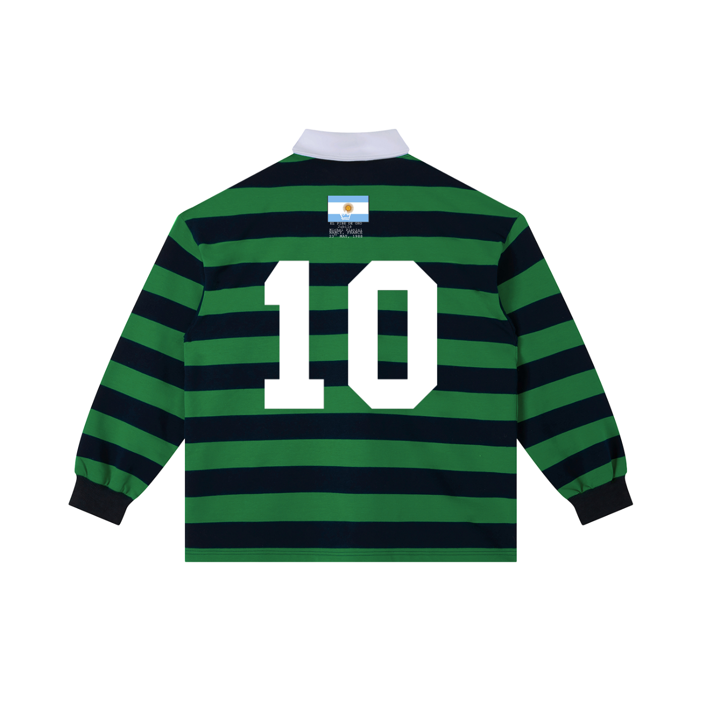 Argentina #10 Long Sleeve Rugby Polo