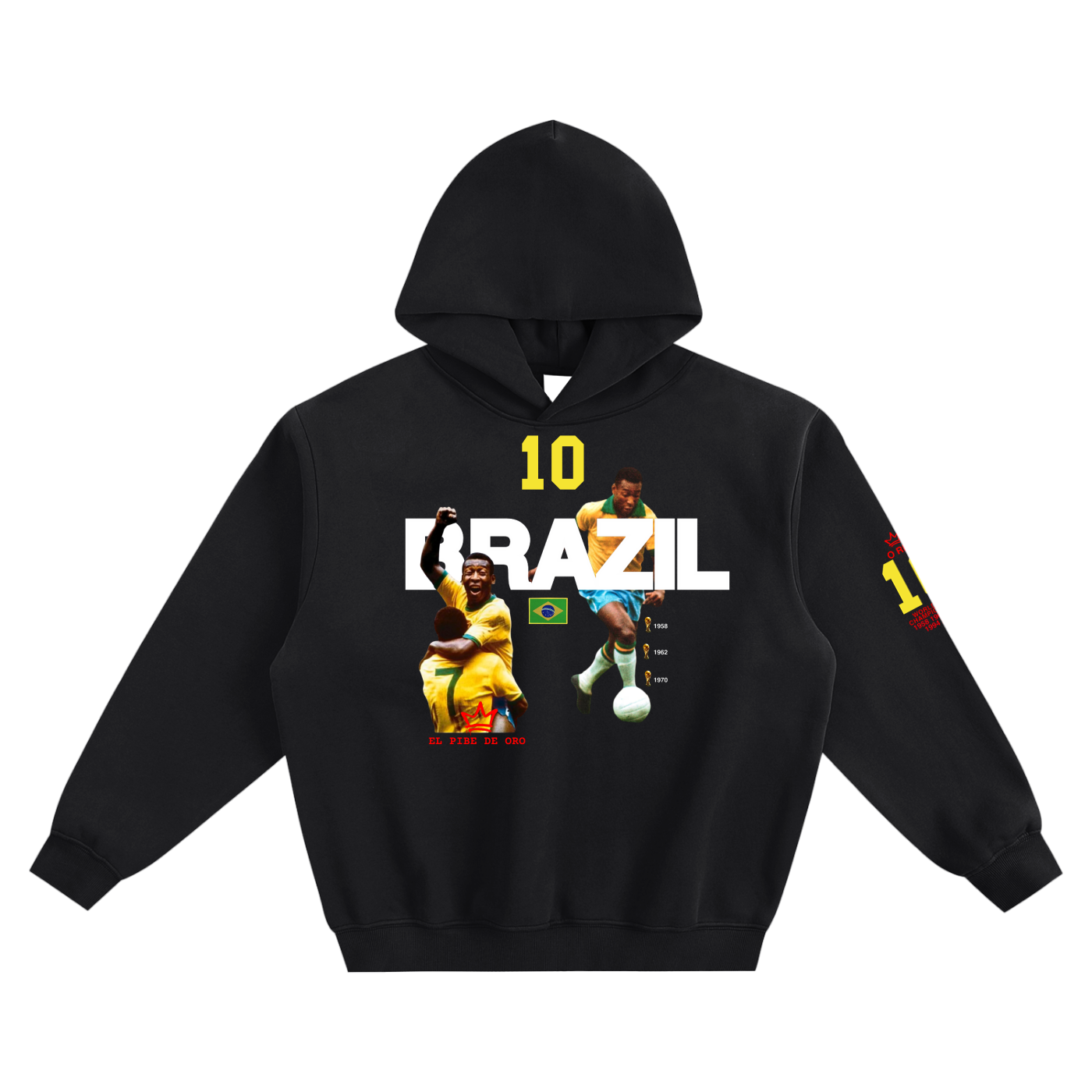 Brazil 1958 Championship Hoodie