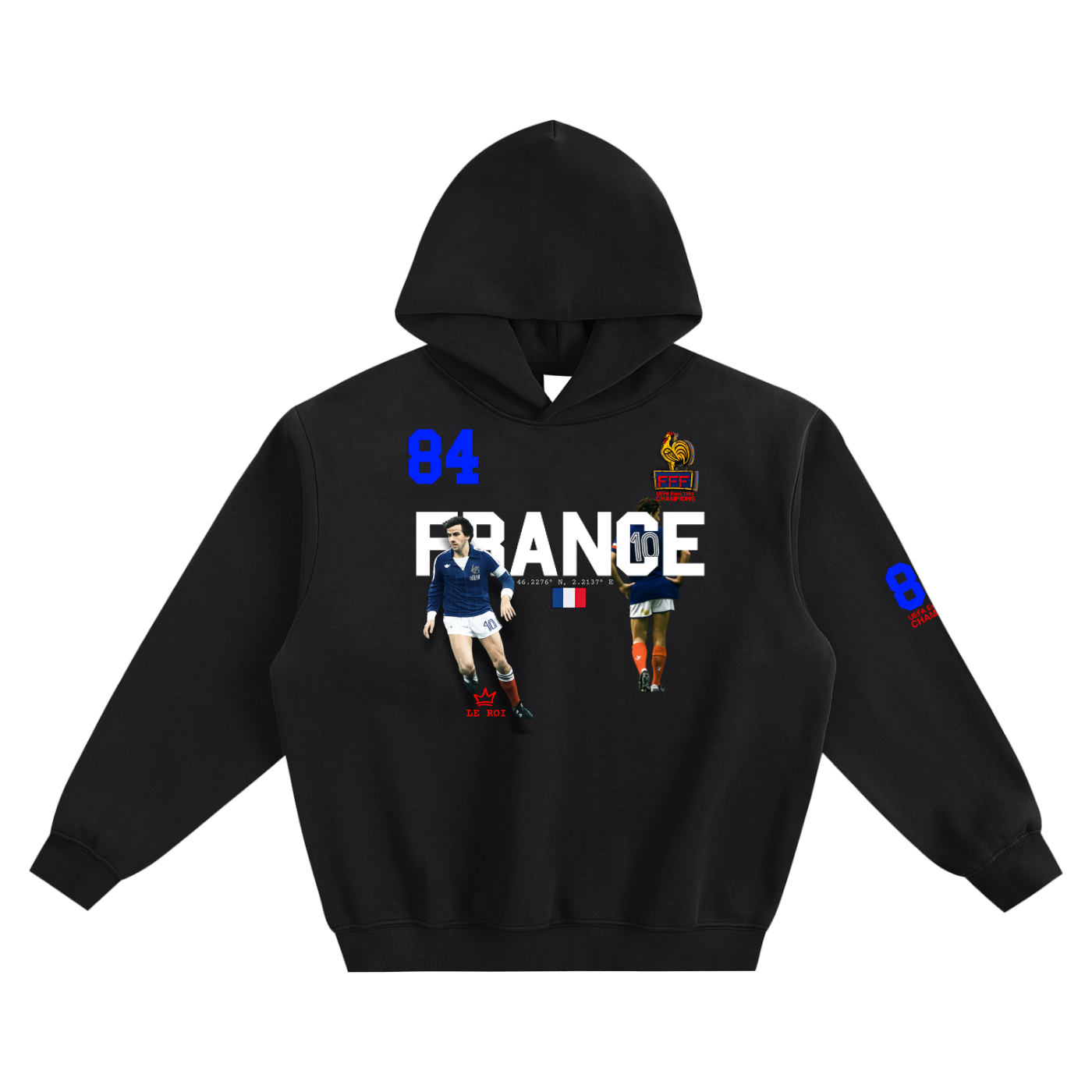France 1984 EURO Championship Hoodie
