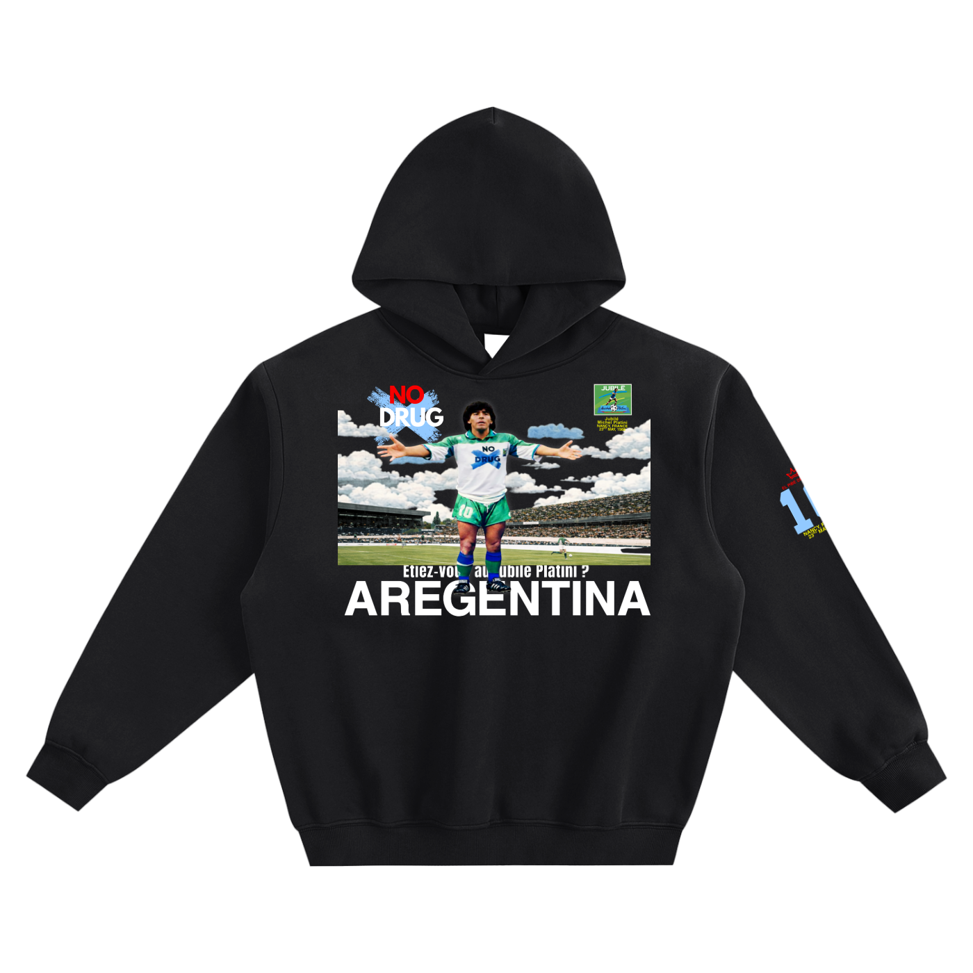 No Drug 1988 Argentina Hoodie