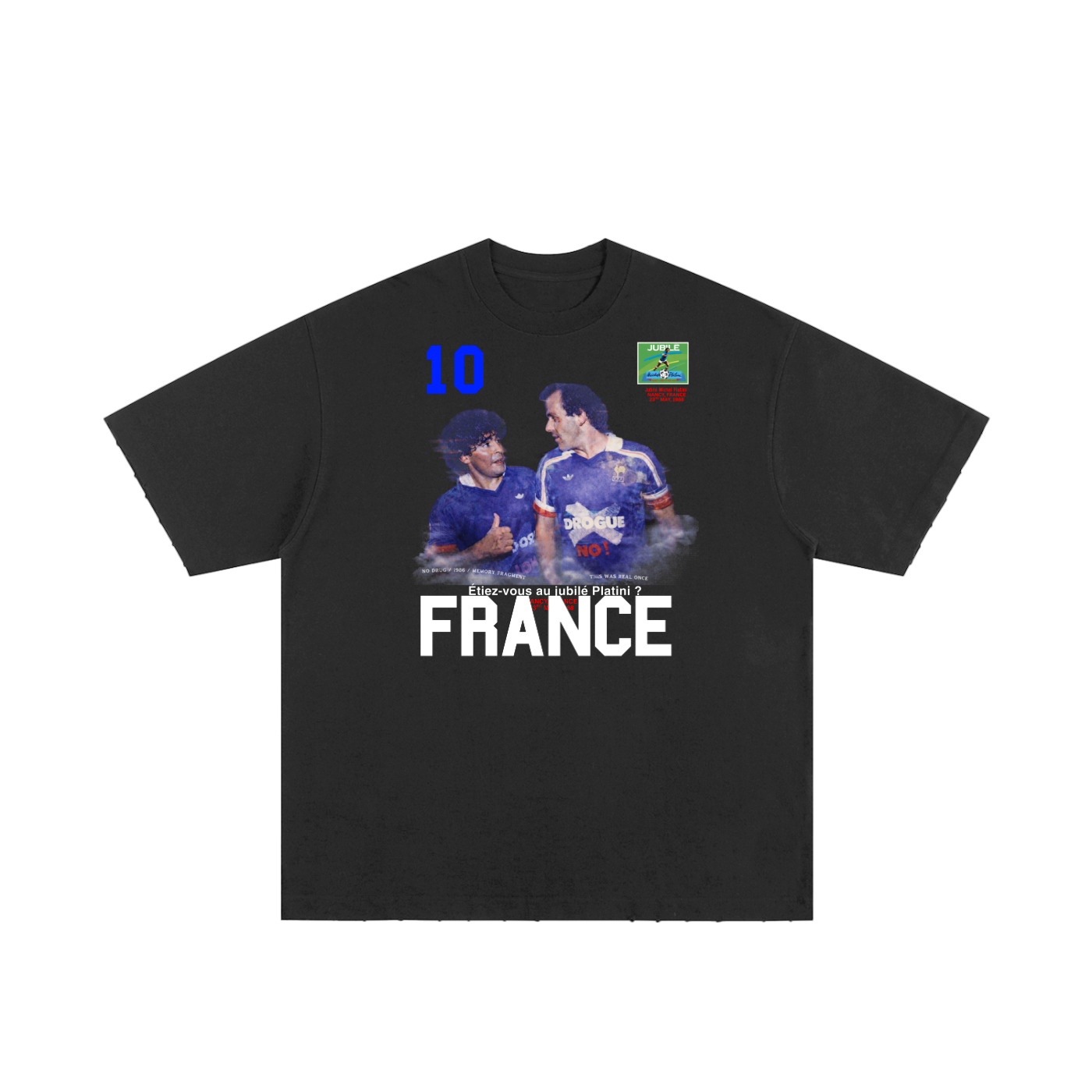 No Drug 1988 France Graphic Tee