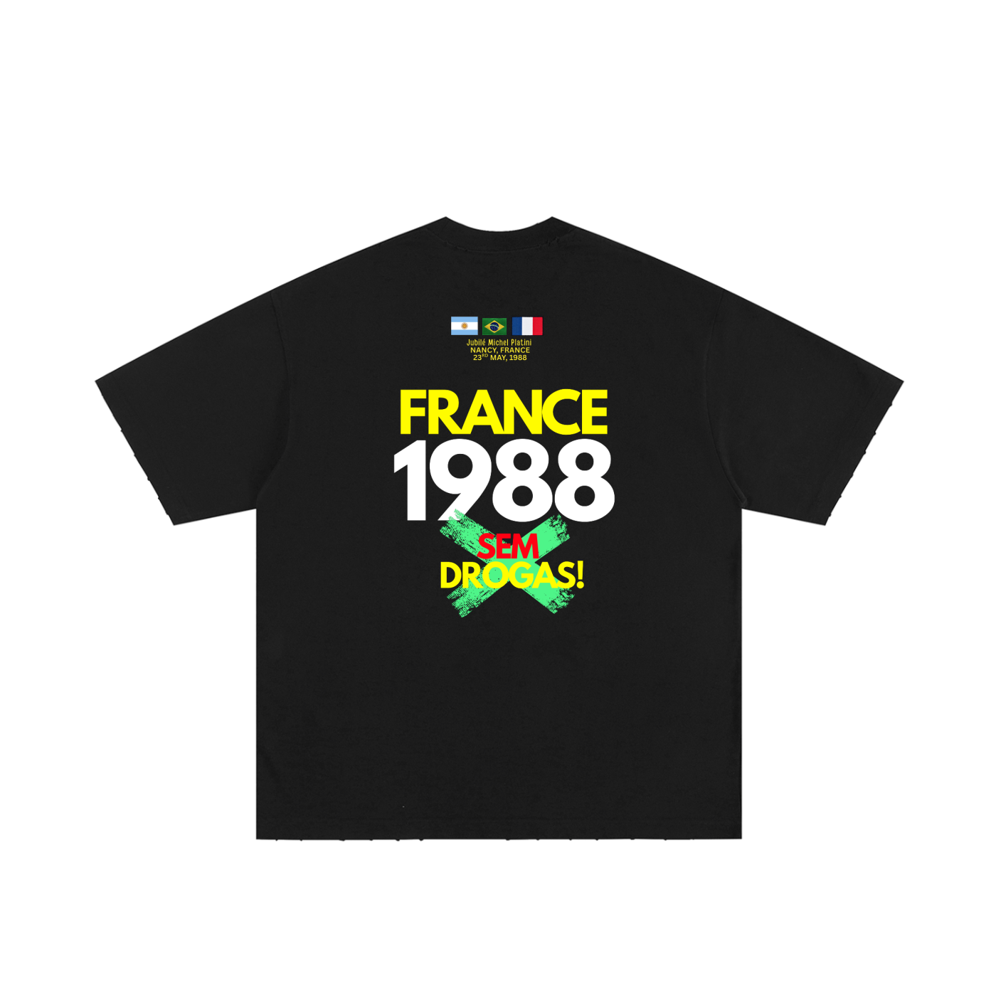 No Drug 1988 Brazil Graphic Tee