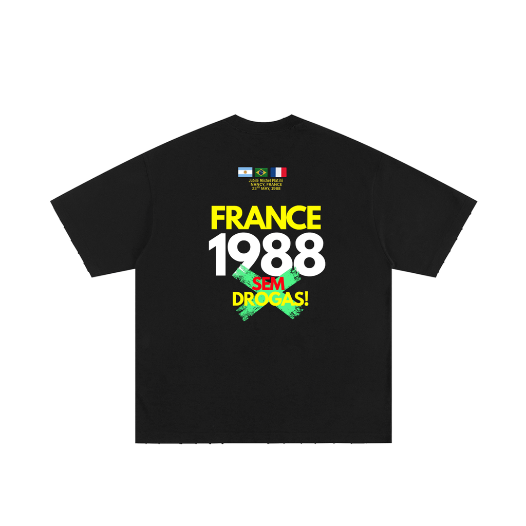Pele 1988 'No Drug' Graphic Tee
