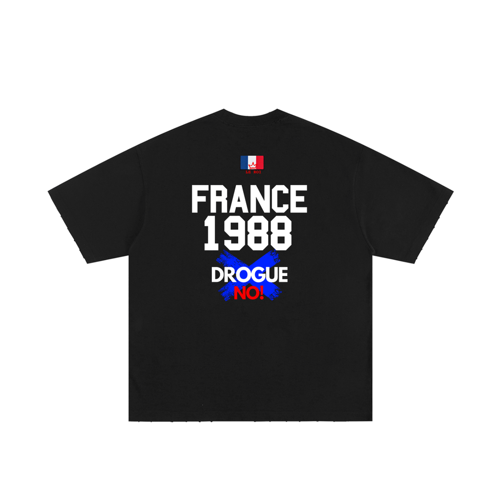 No Drug 1988 France Graphic Tee