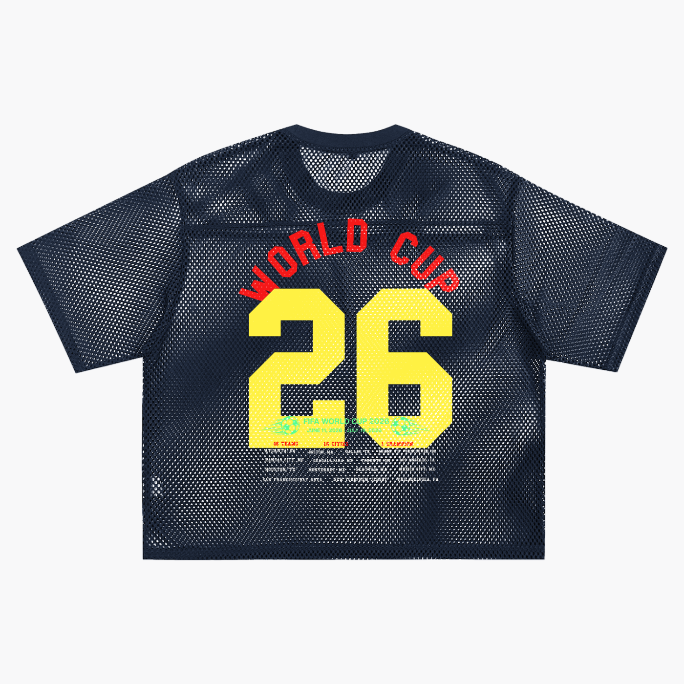 Jamaica  World Cup 2026 Mesh Shirt
