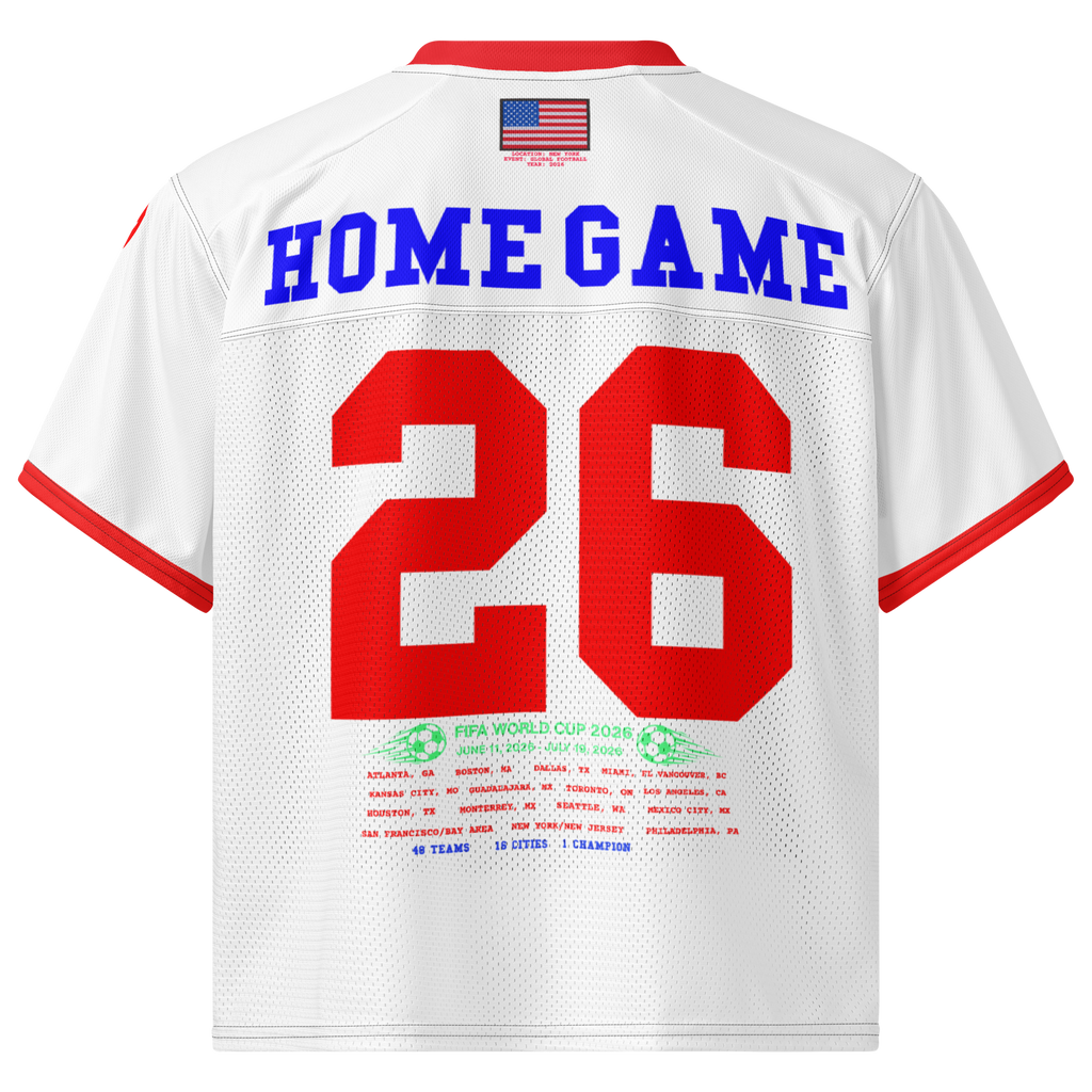 New York 'Home Game' World Cup 2026 Football Jersey