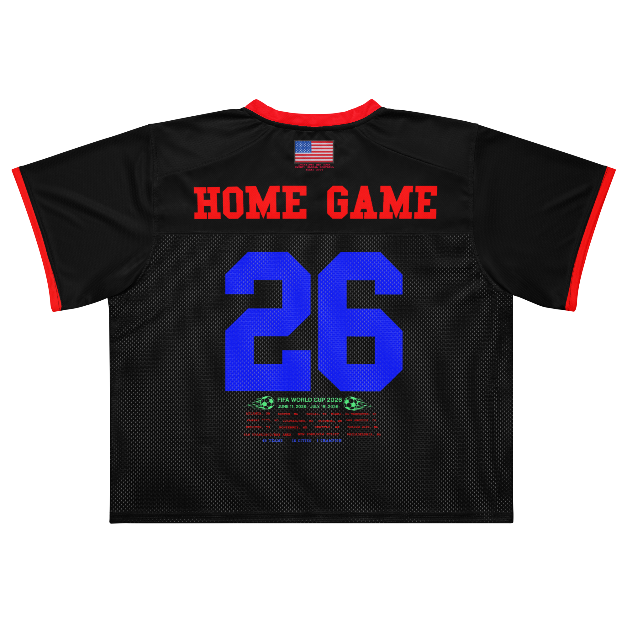 New York 'Home Game' World Cup 2026 Football Jersey