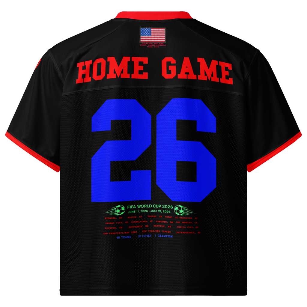New York 'Home Game' World Cup 2026 Football Jersey