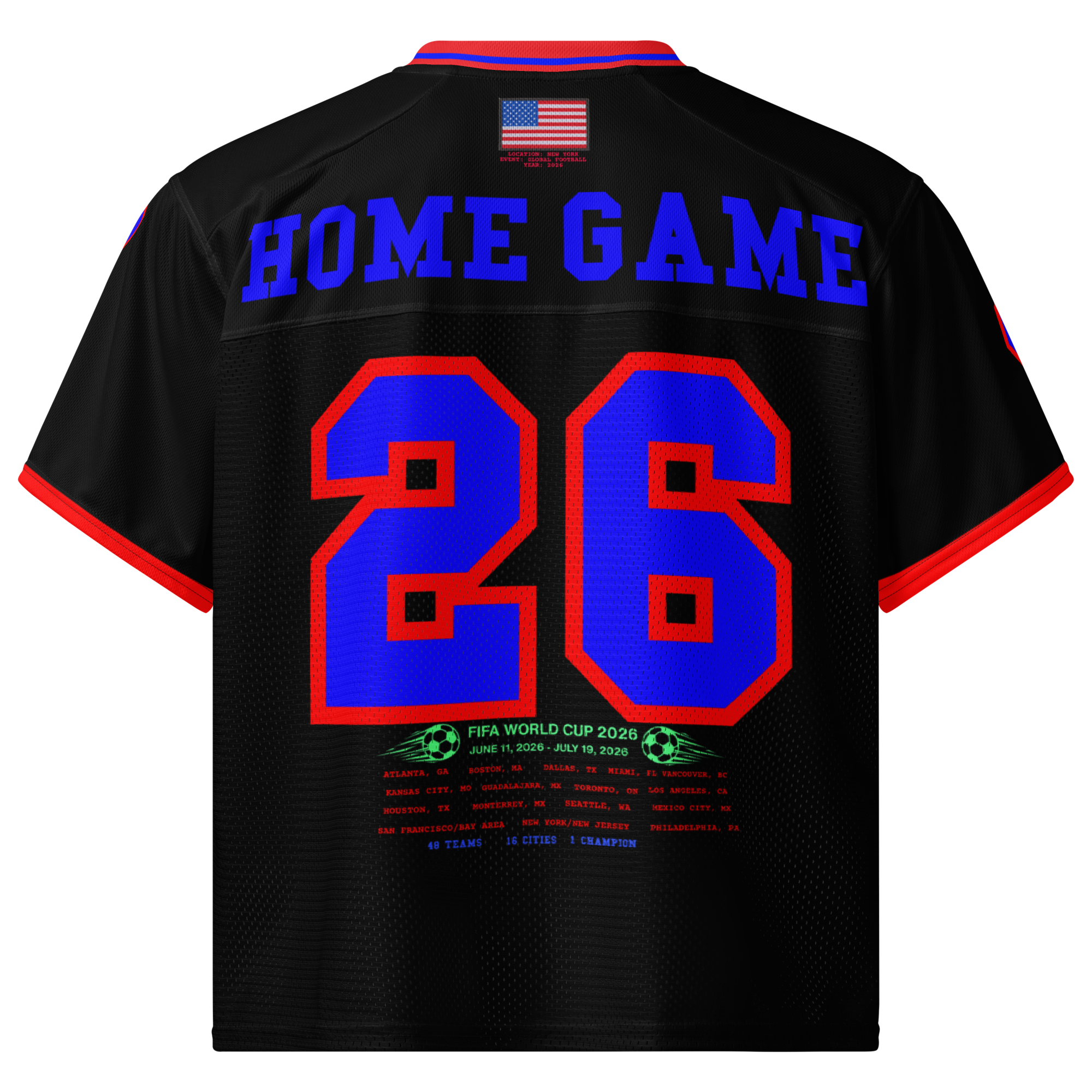 USA 250 Anniversary World Cup Edition Football Jerseys