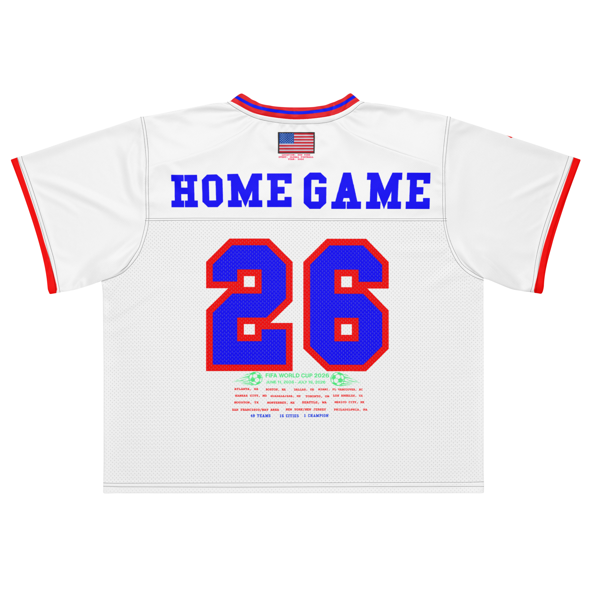 USA 250 Anniversary World Cup Edition Football Jerseys