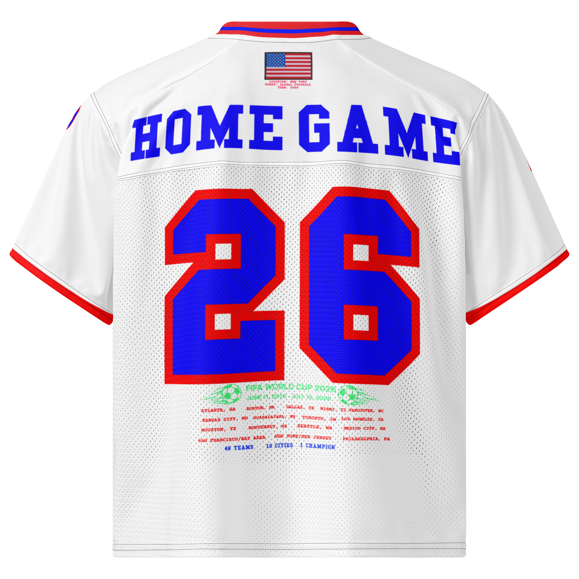 USA 250 Anniversary World Cup Edition Football Jerseys