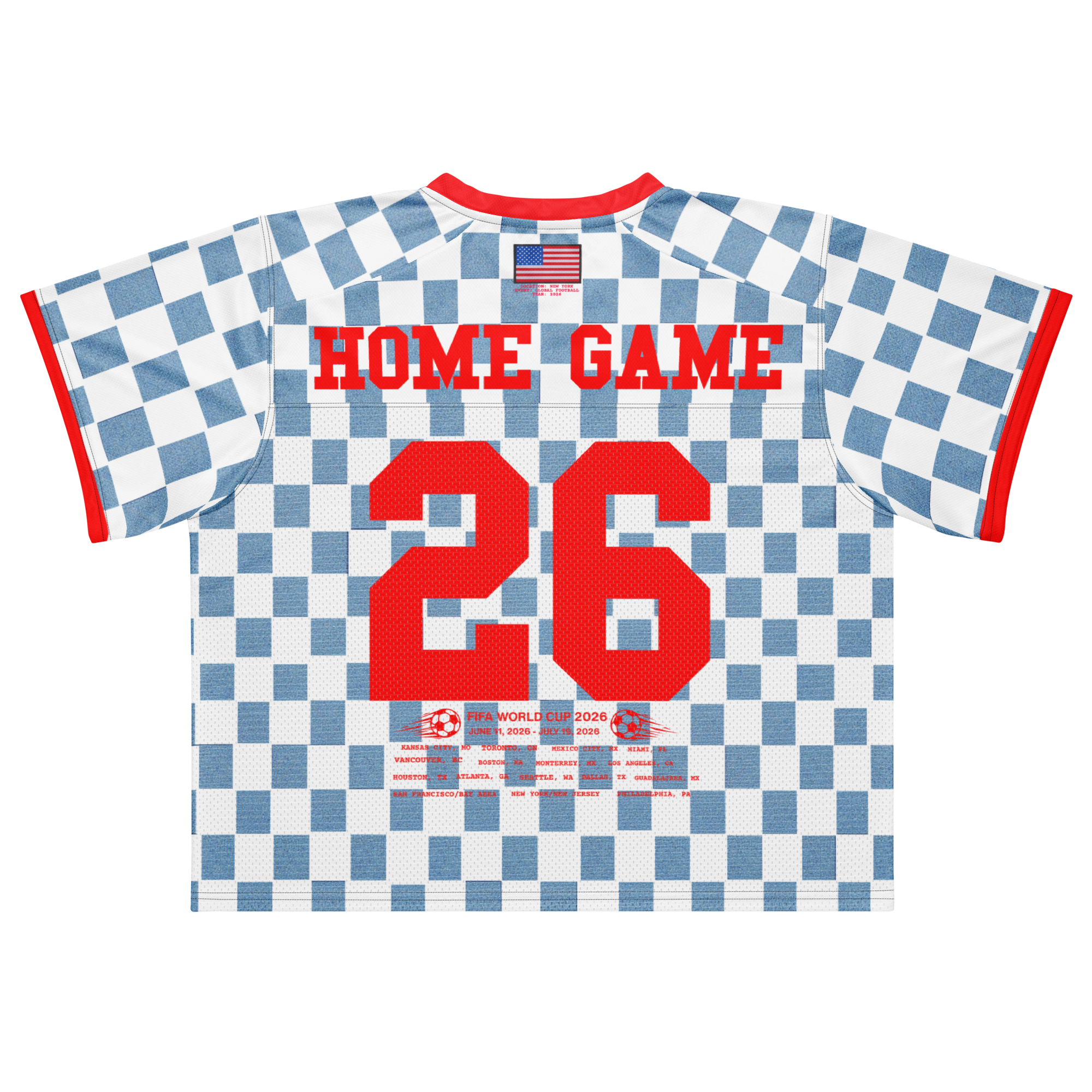 USA World Cup 94 American Football Jersey