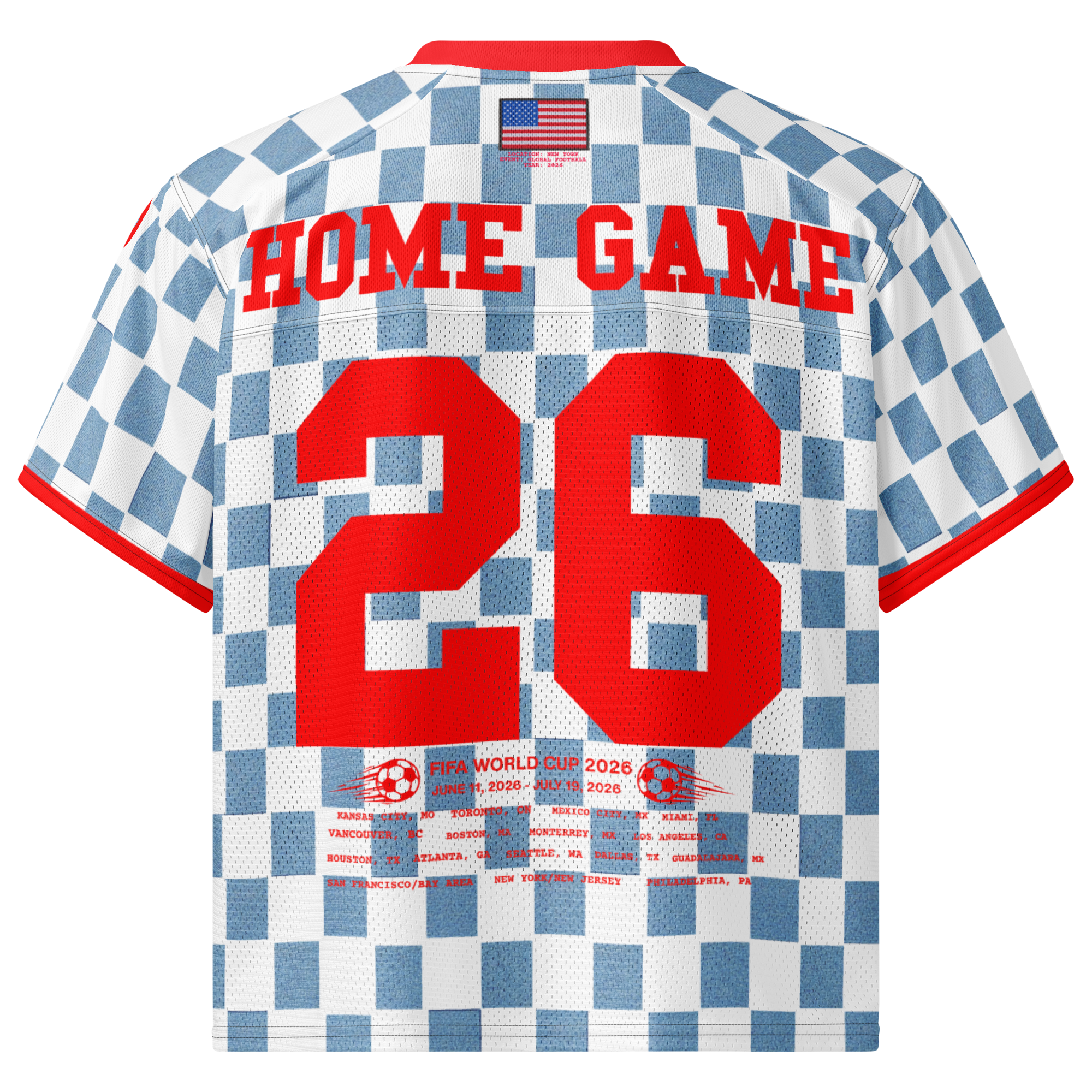 USA World Cup 94 American Football Jersey