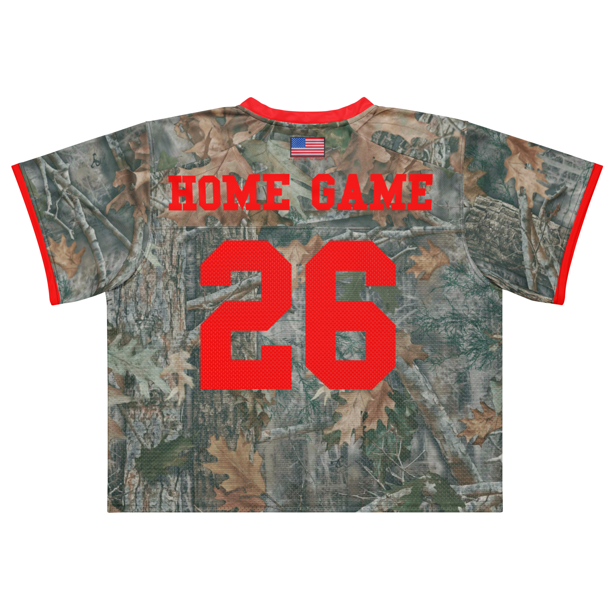 USA Camo 2026 Home Game Football Jersey