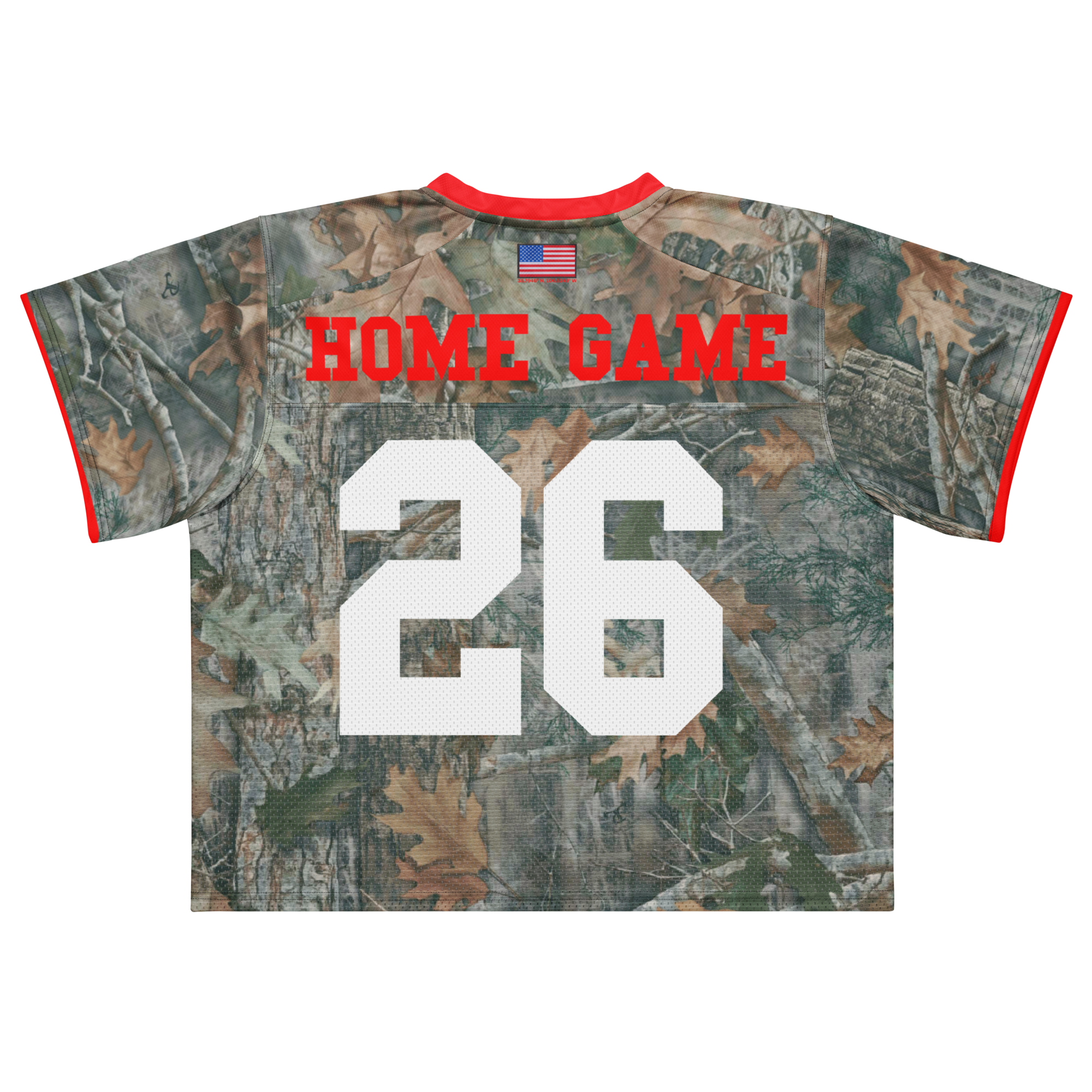 Los Angeles Camo American Football Jersey