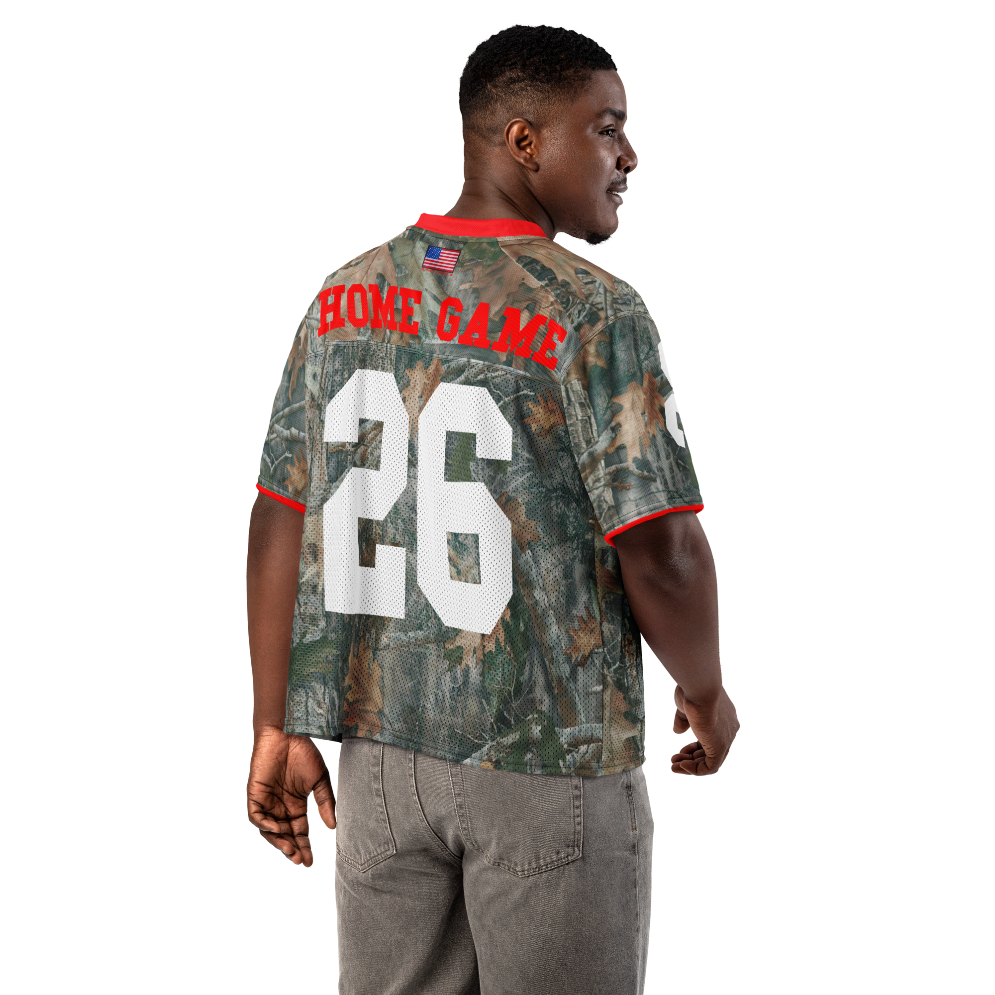 Los Angeles Camo American Football Jersey