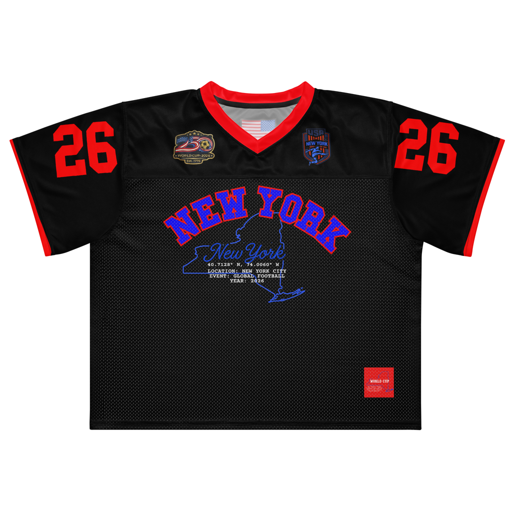 New York 'Home Game' World Cup 2026 Football Jersey