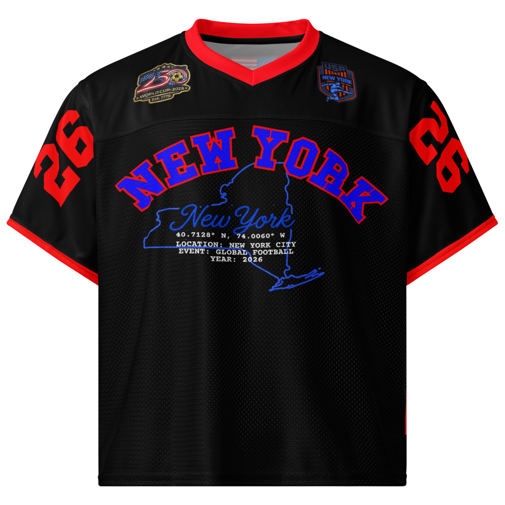 New York 'Home Game' World Cup 2026 Football Jersey