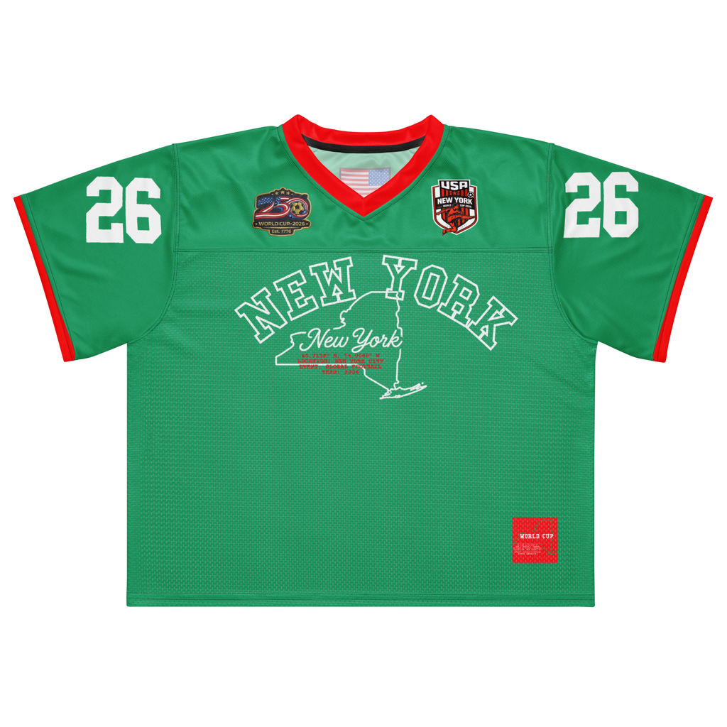 New York 'Home Game' World Cup 2026 Football Jersey