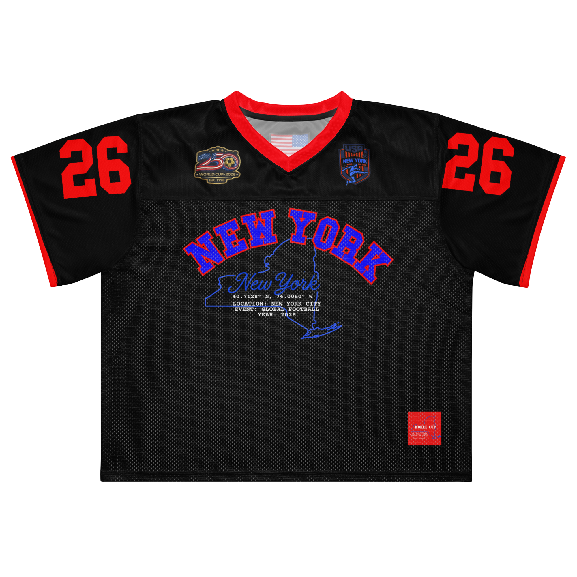 New York USA World Cup 2026 Football Jersey