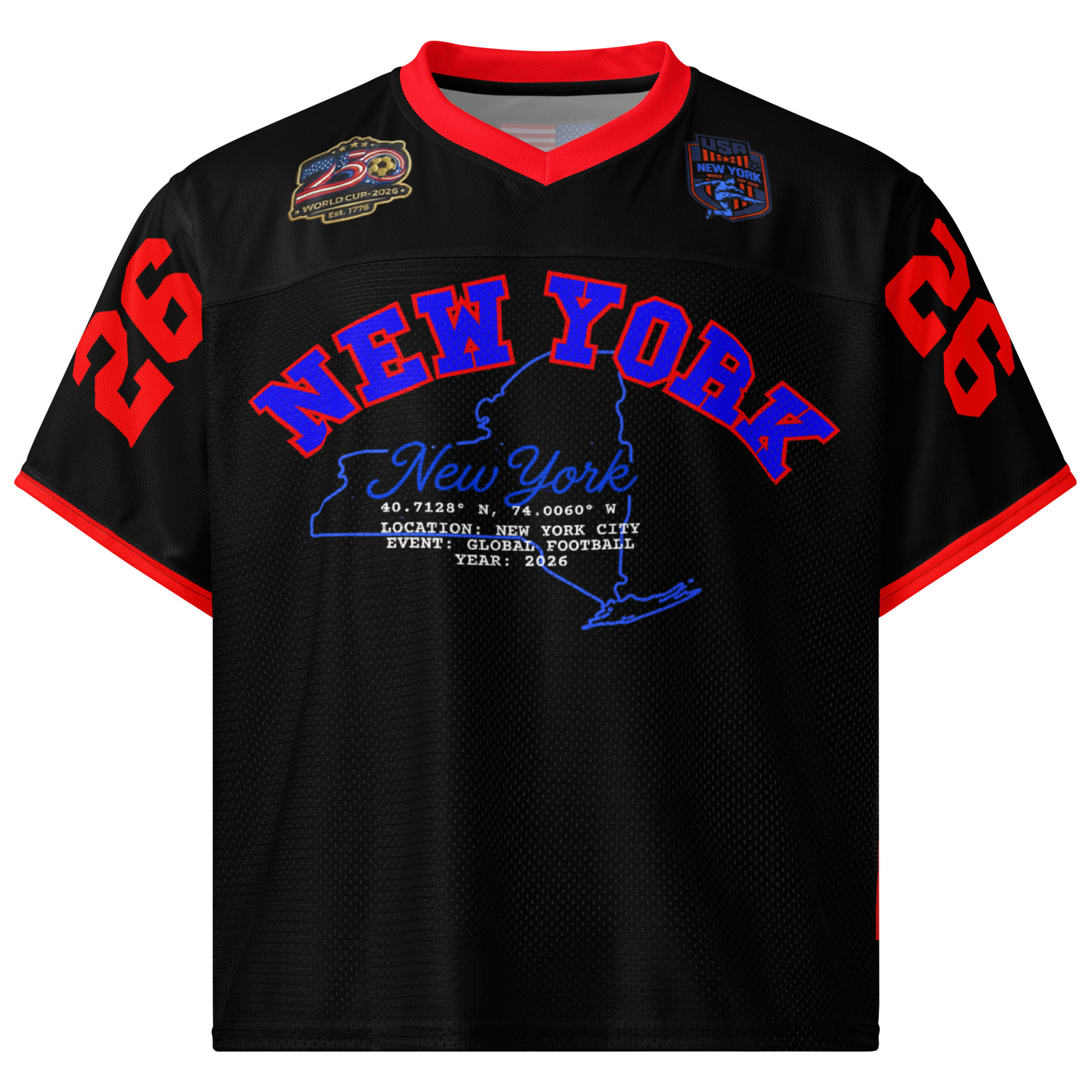 New York USA World Cup 2026 Football Jersey