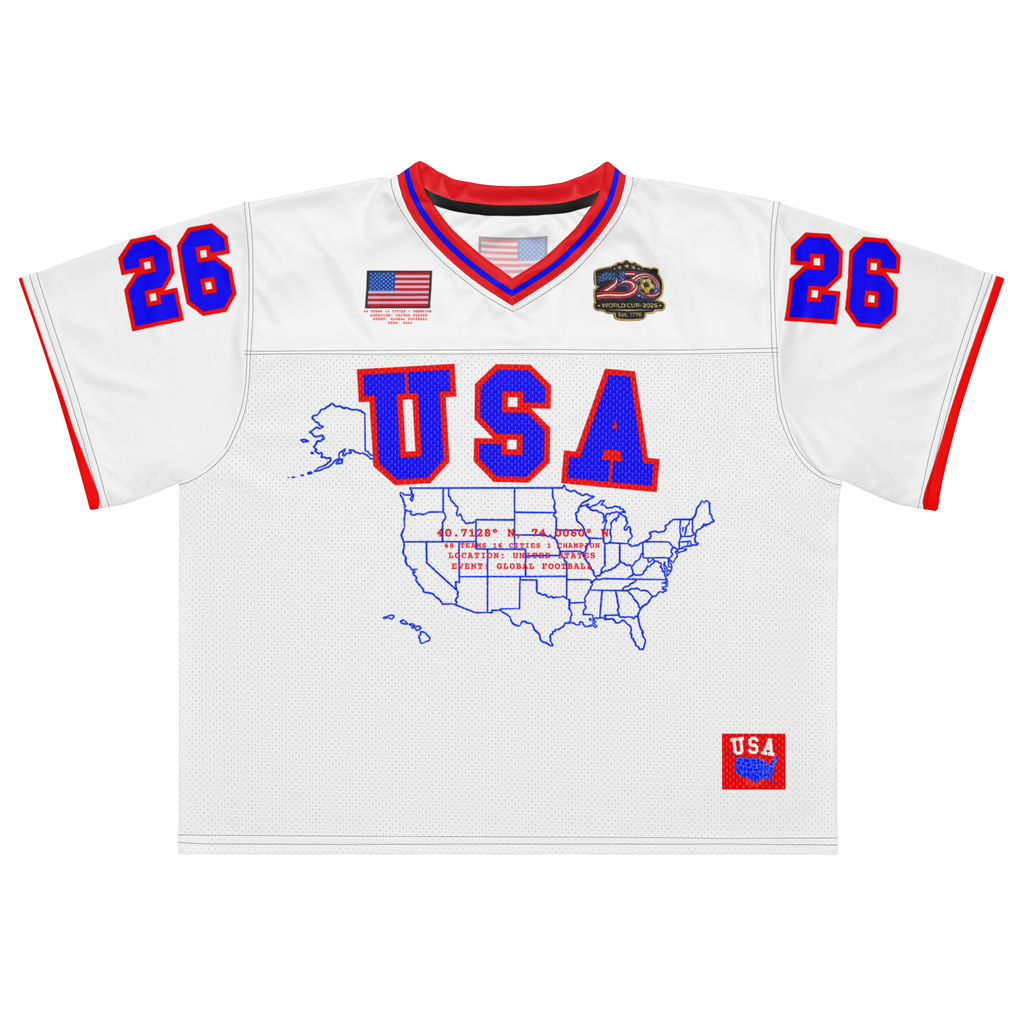 USA 250 Anniversary World Cup Edition Football Jerseys
