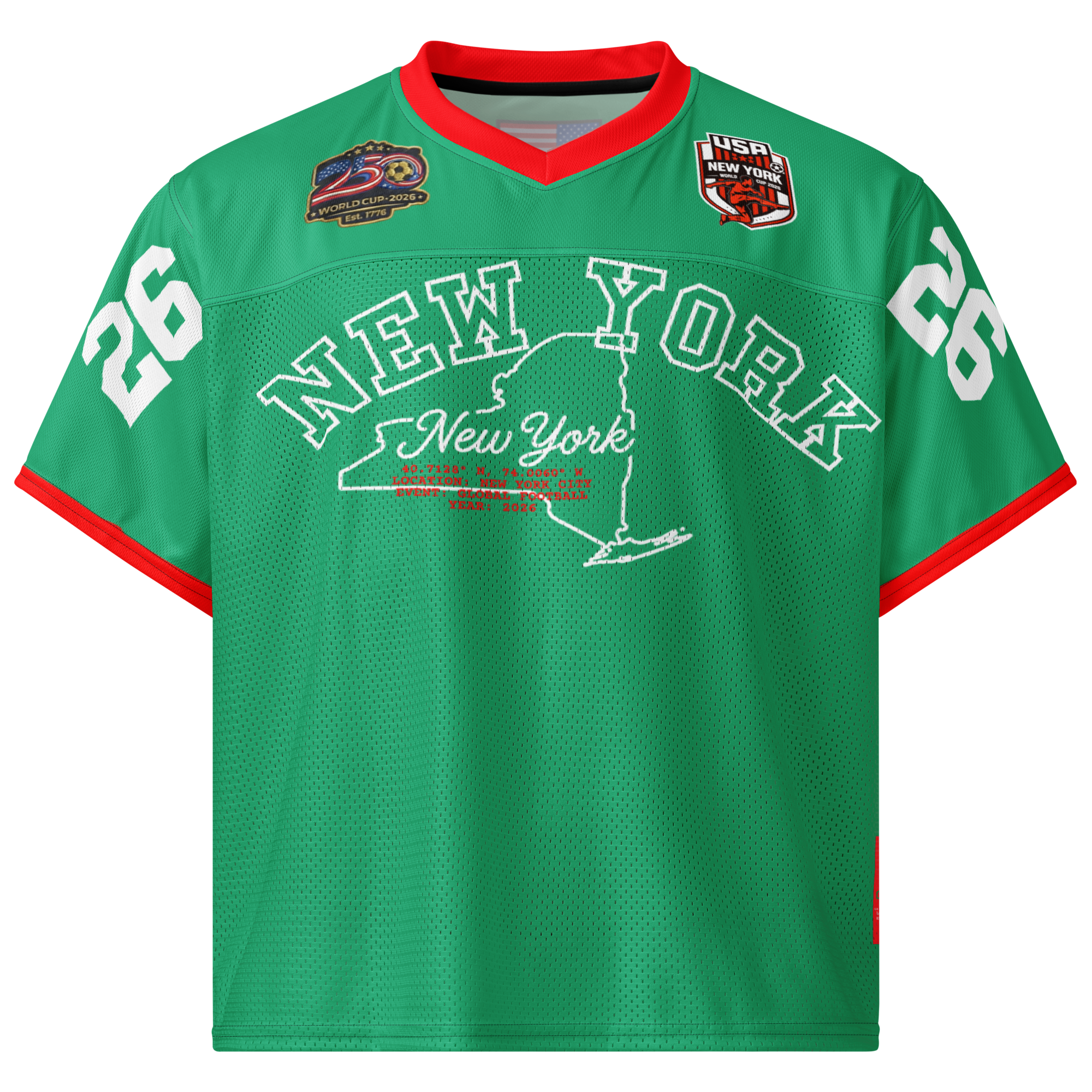 New York USA World Cup 2026 Football Jersey