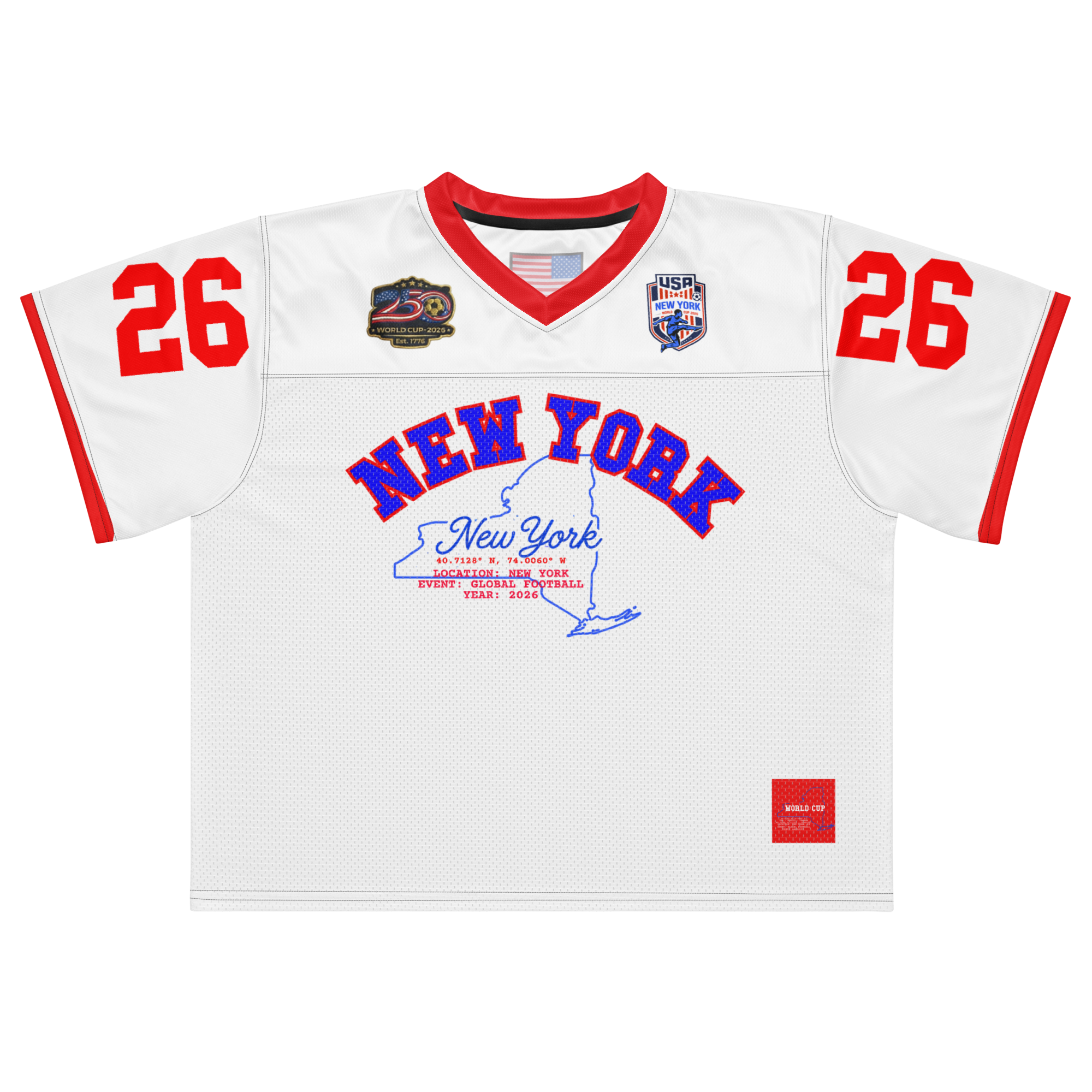New York USA World Cup 2026 Football Jersey