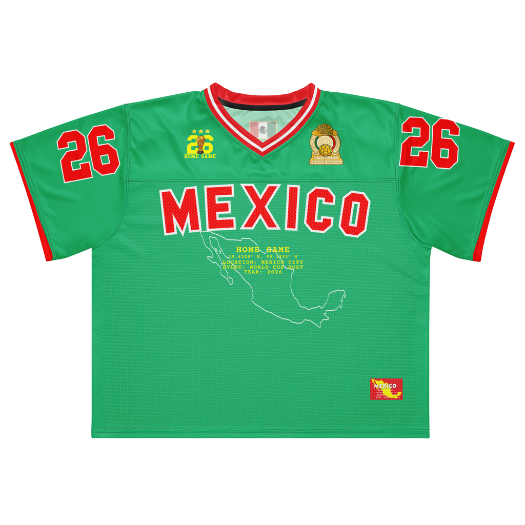 Mexico 2026 World Cup American Football Jersey