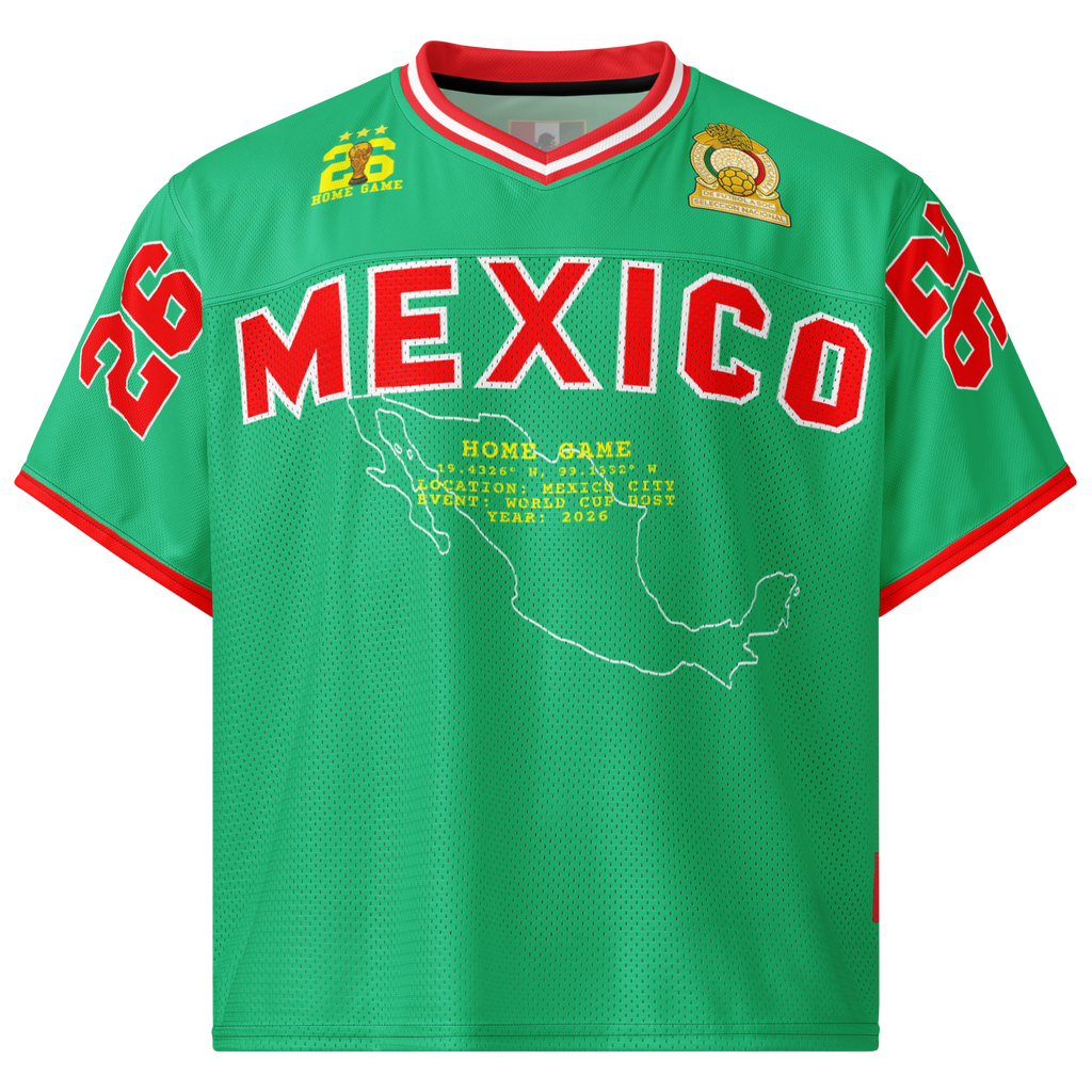 Mexico 2026 World Cup American Football Jersey