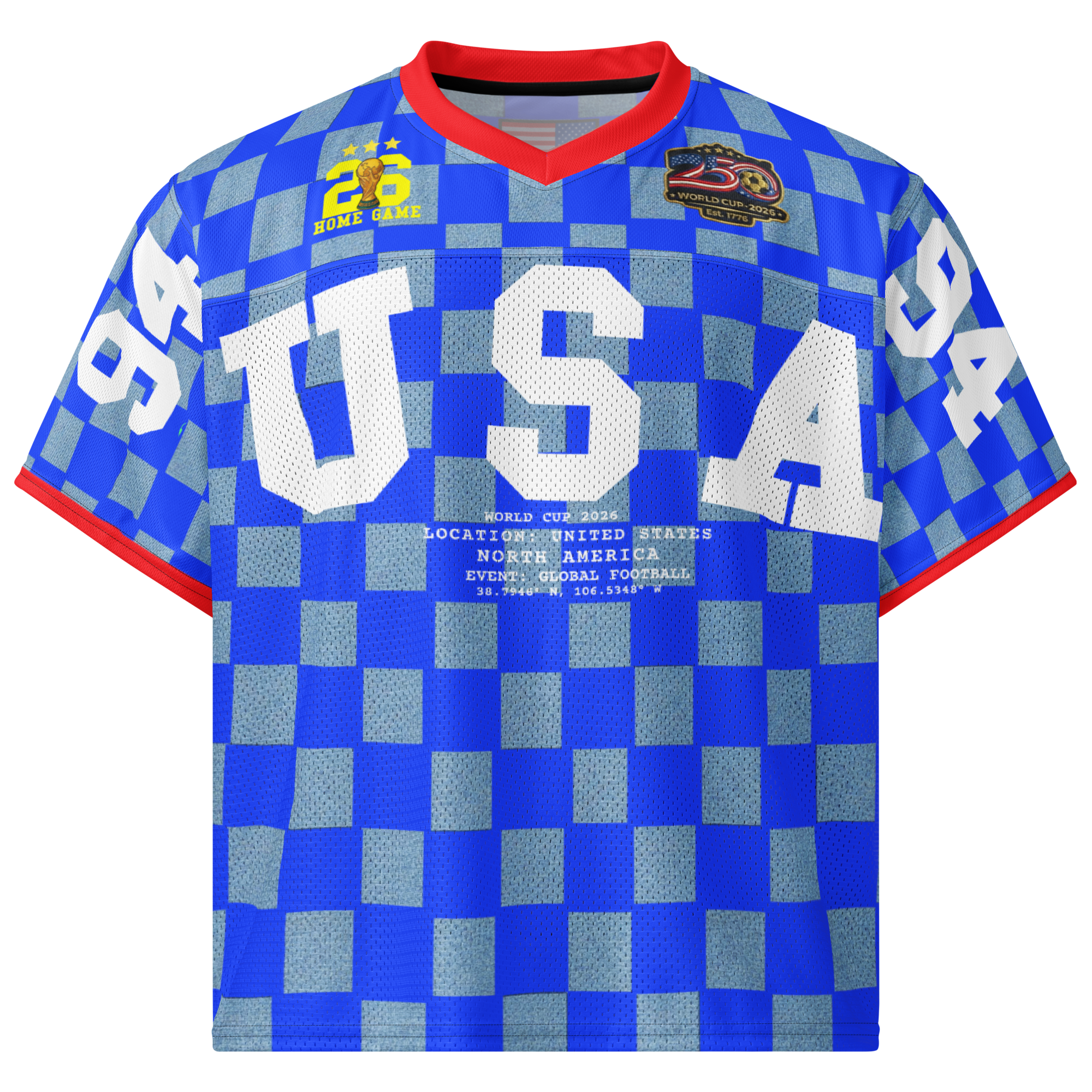 USA World Cup 94 American Football Jersey