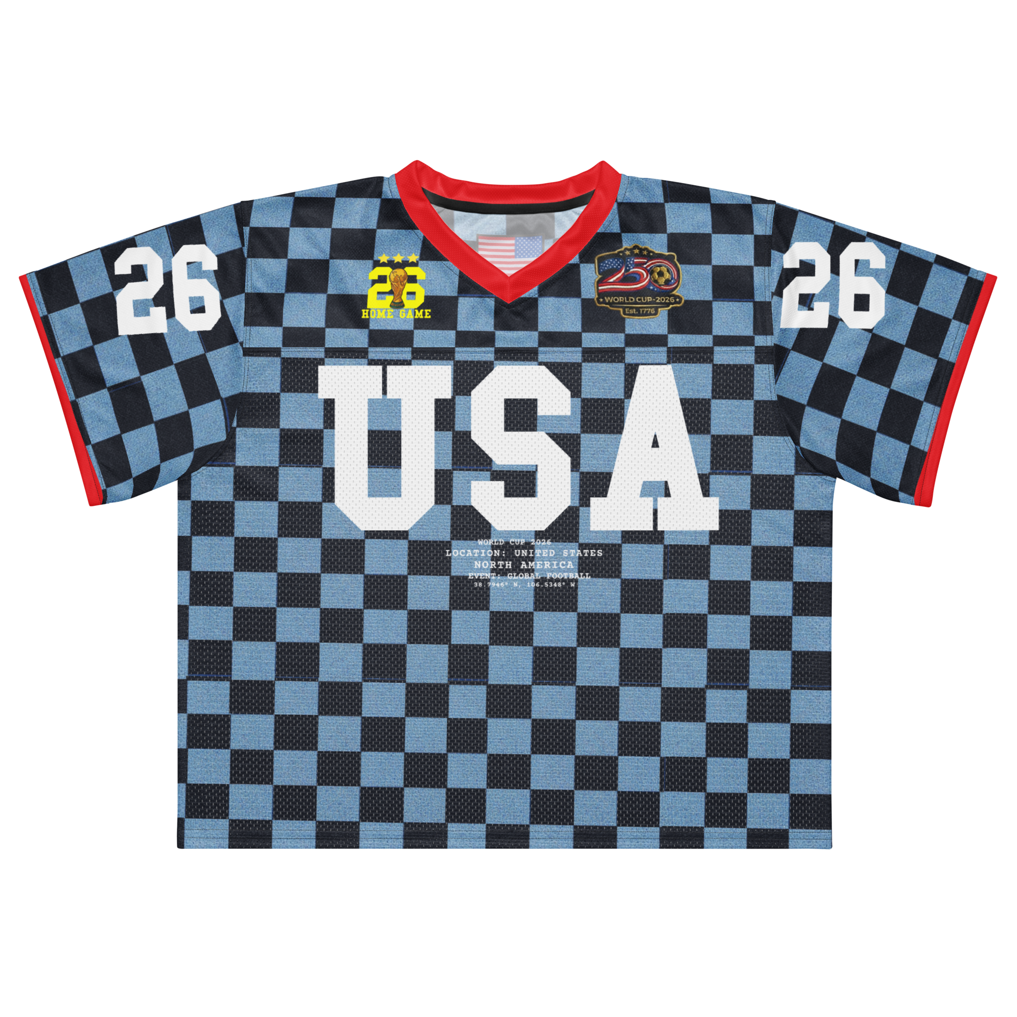 USA World Cup 94 American Football Jersey