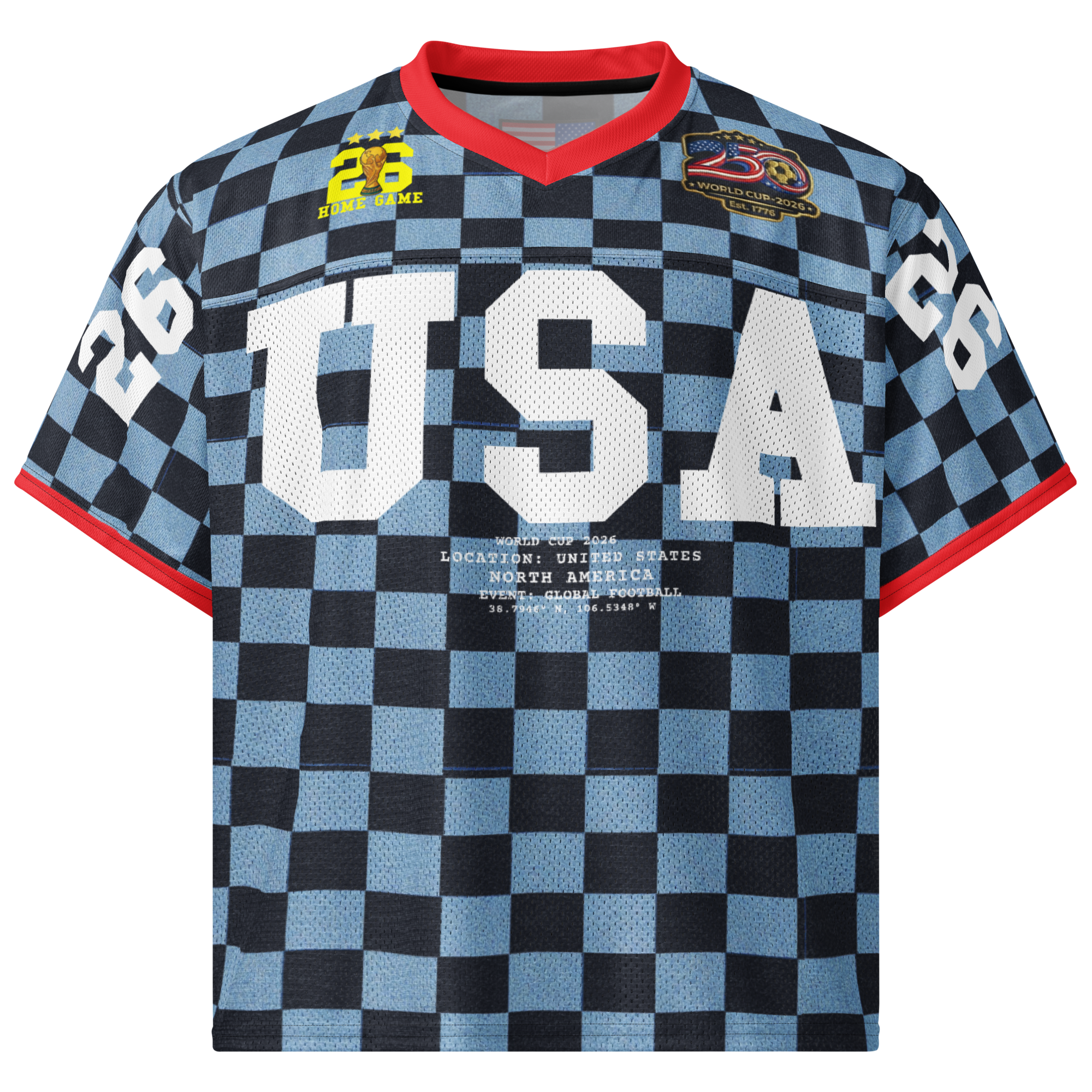 USA World Cup 94 American Football Jersey