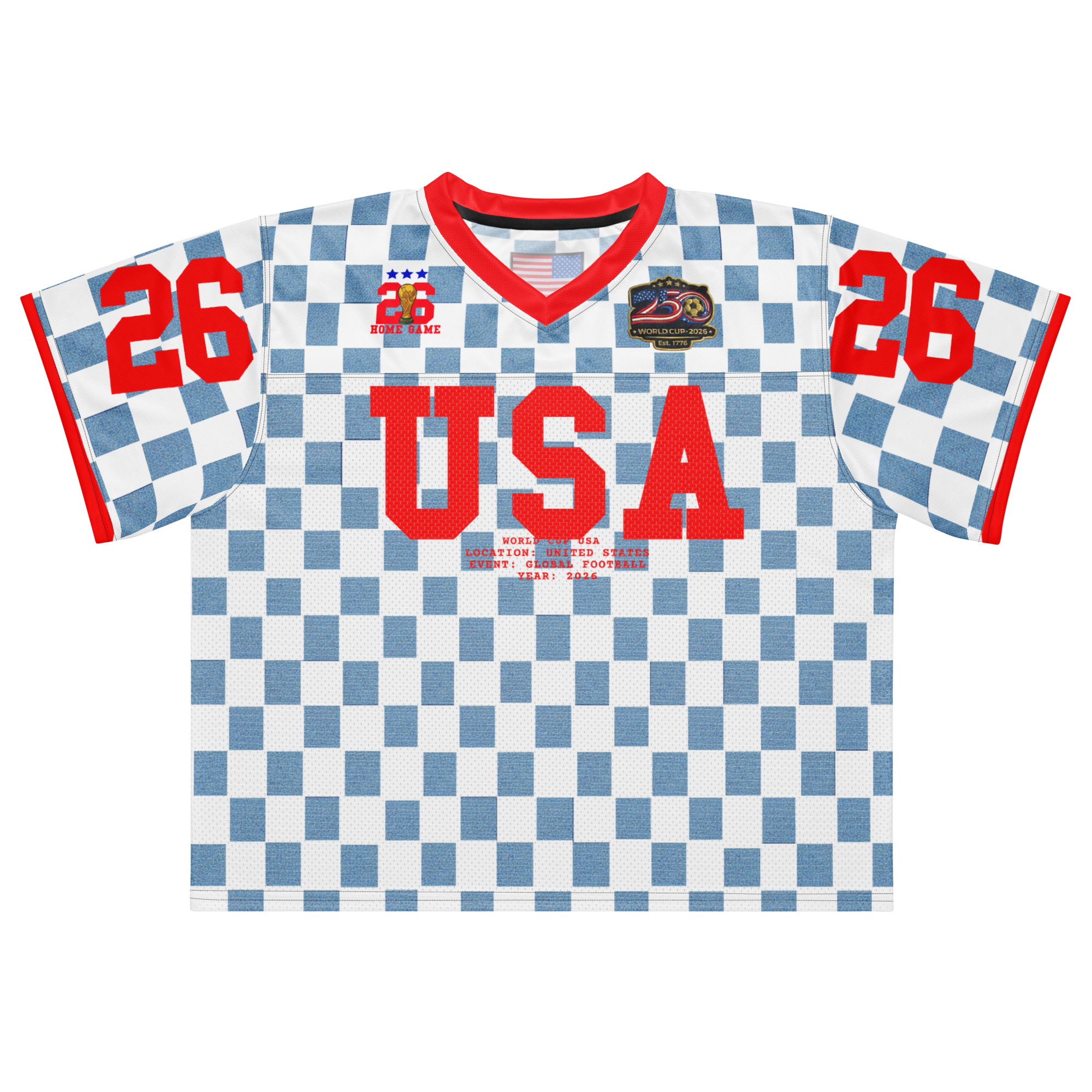 USA World Cup 94 American Football Jersey