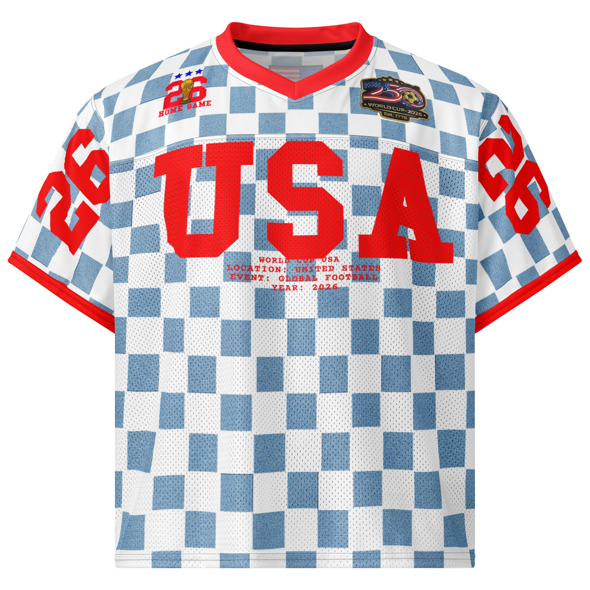 USA World Cup 94 American Football Jersey