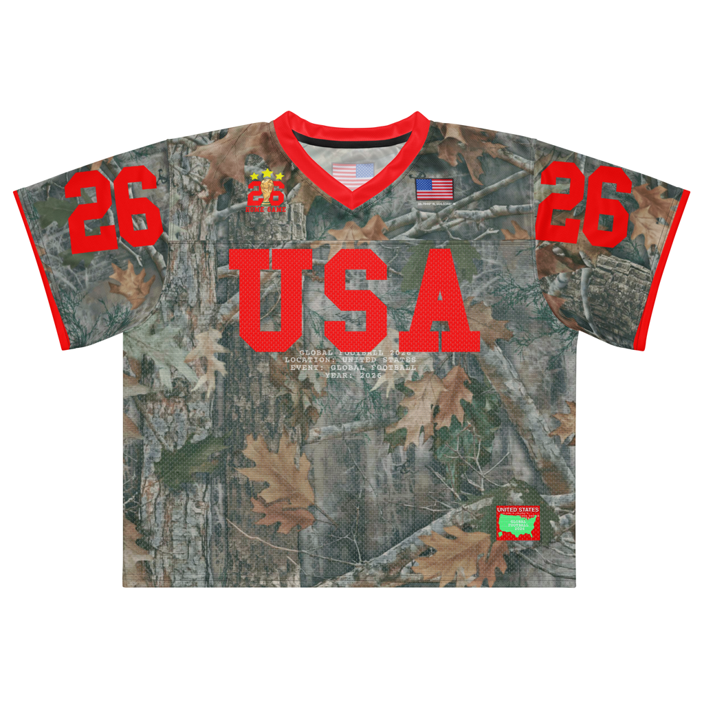 USA Camo 2026 Home Game Football Jersey