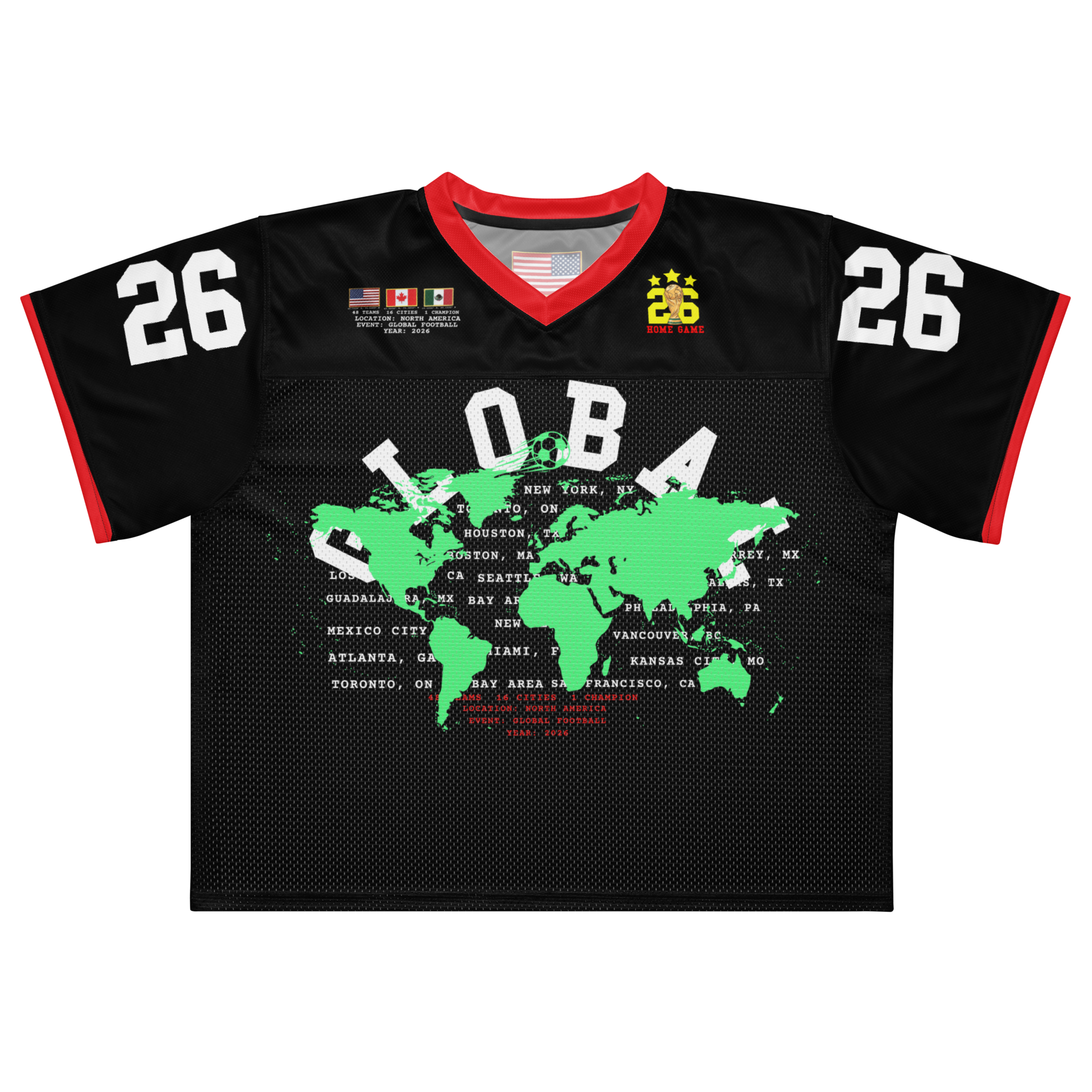 2026 USA GLOBAL Football Jersey
