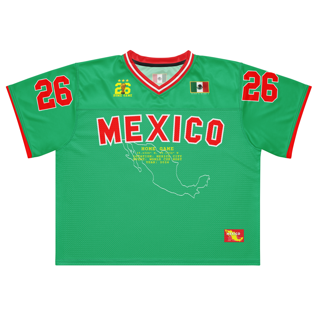 Mexico 2026 American Football Jersey
