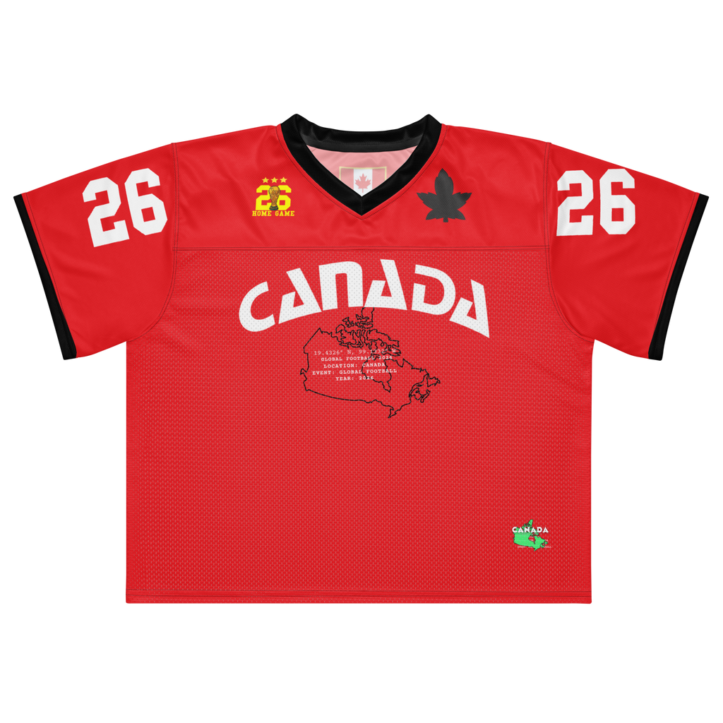 Canada 2026 American Football Jersey