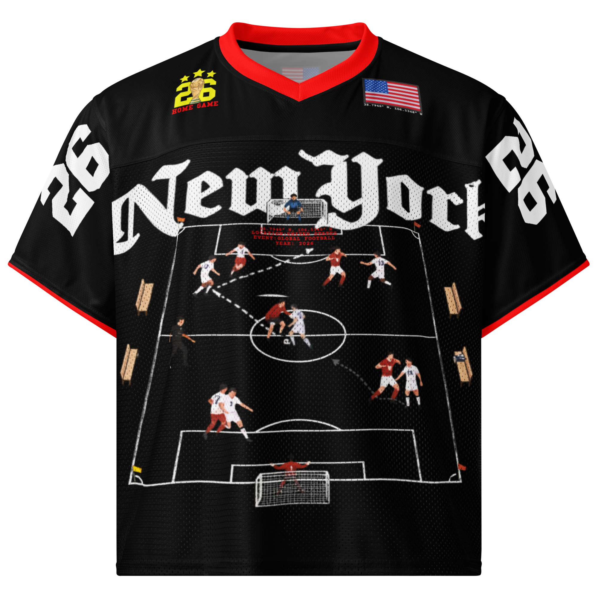 New York Play Maker American Football Jersey