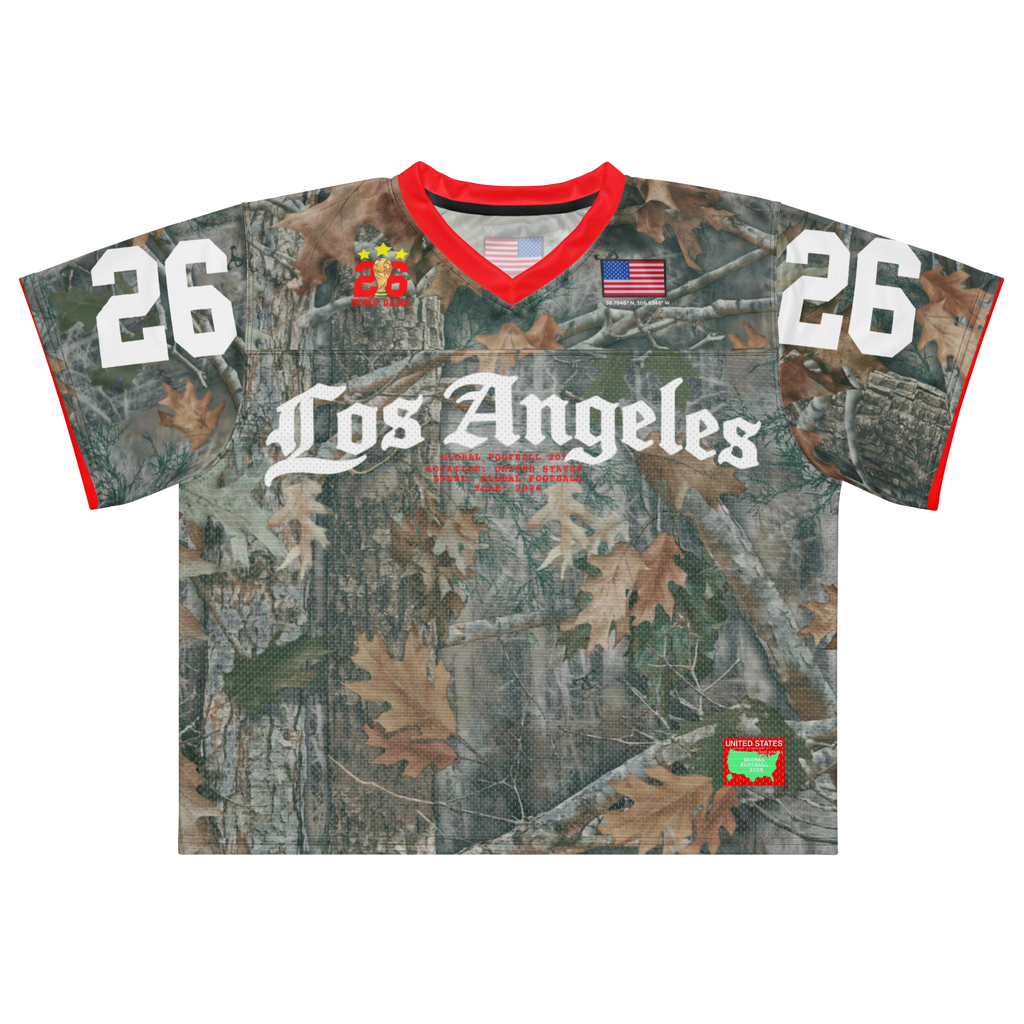 Los Angeles Camo American Football Jersey