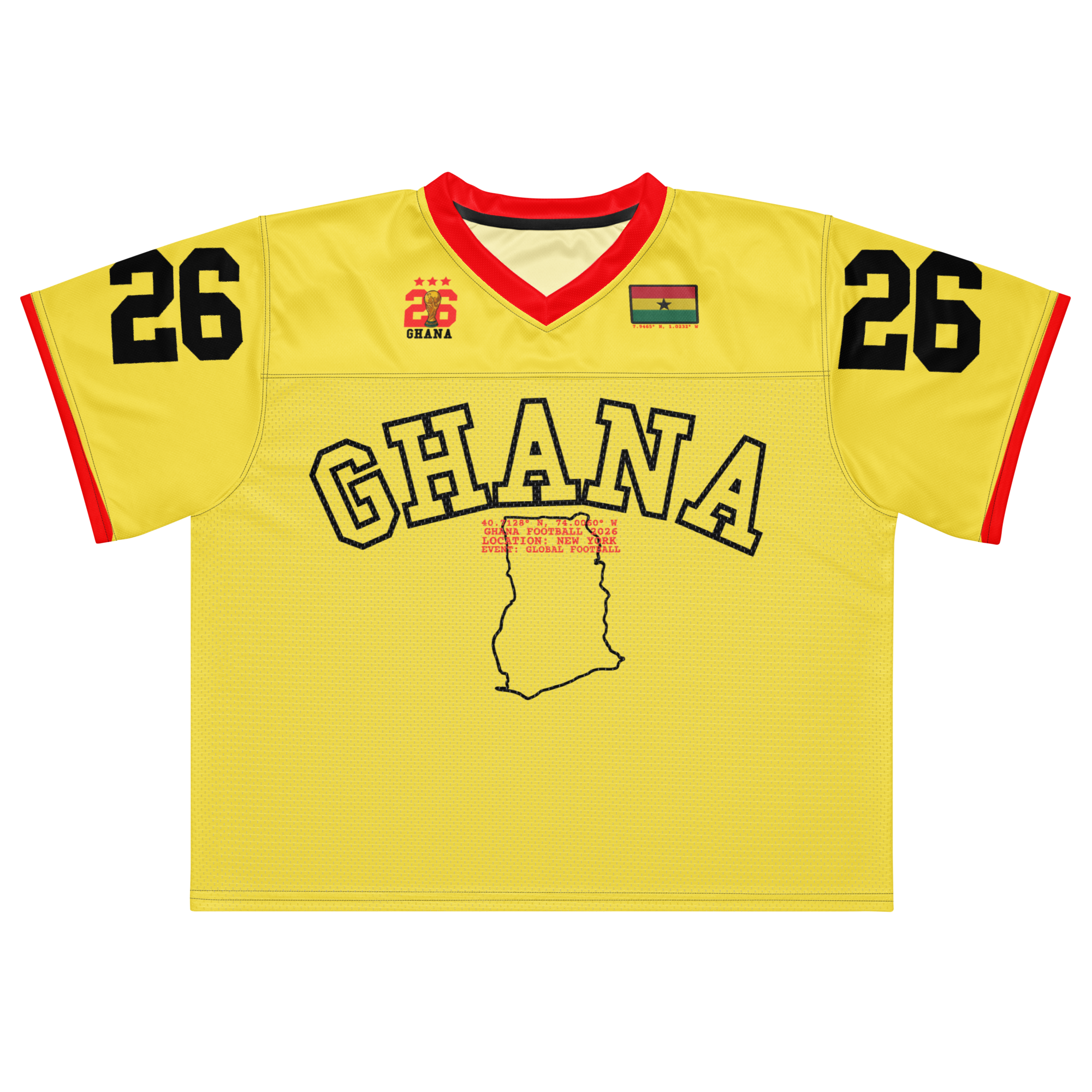 GHANA 2026 Global Football Jersey
