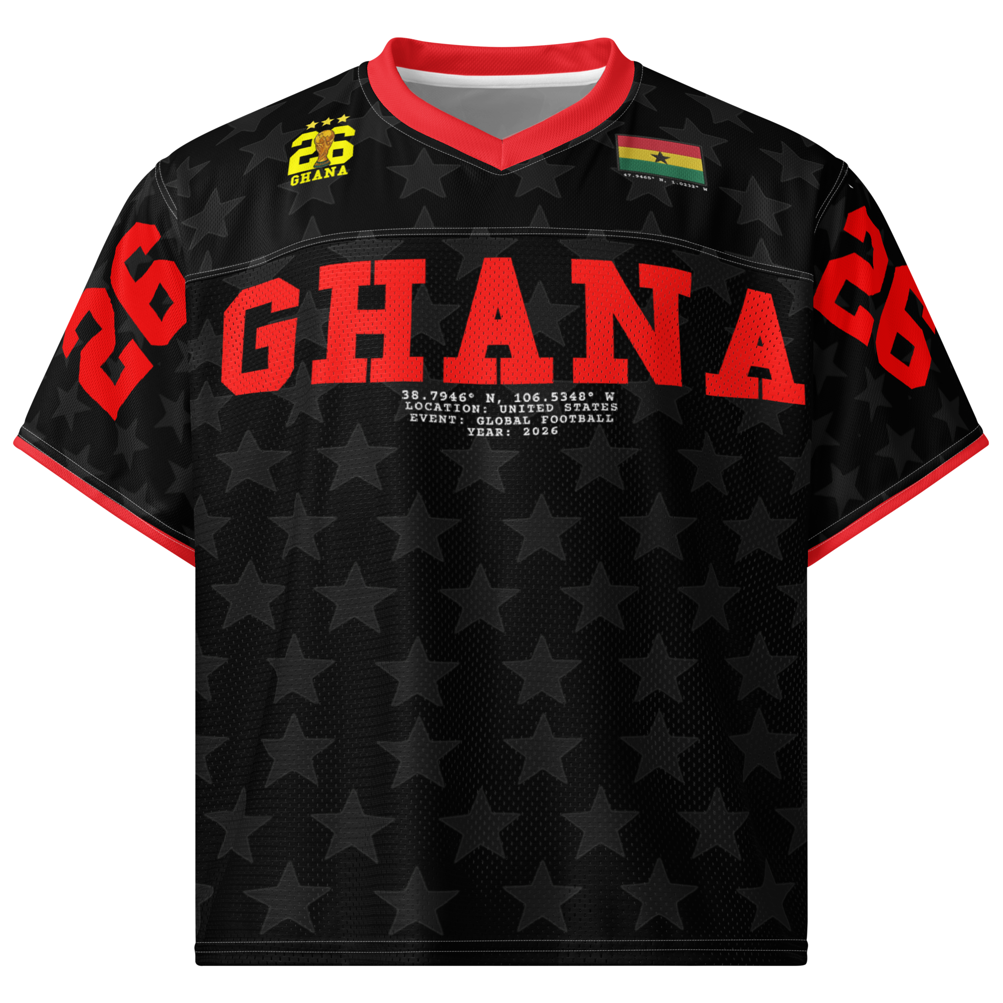 GHANA 2026 Global Football Jersey