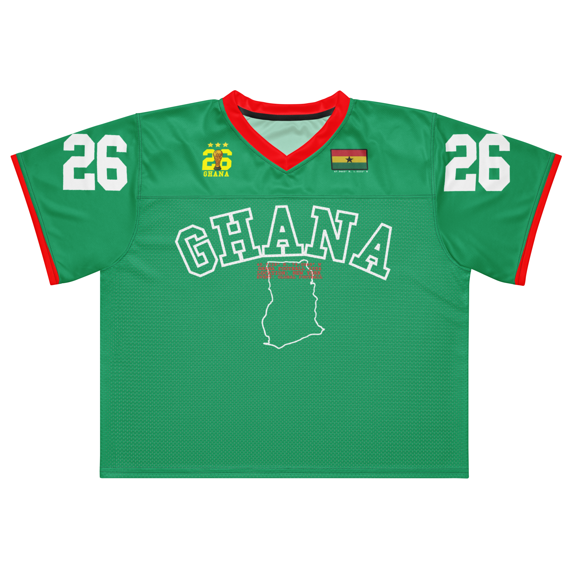 GHANA 2026 Global Football Jersey