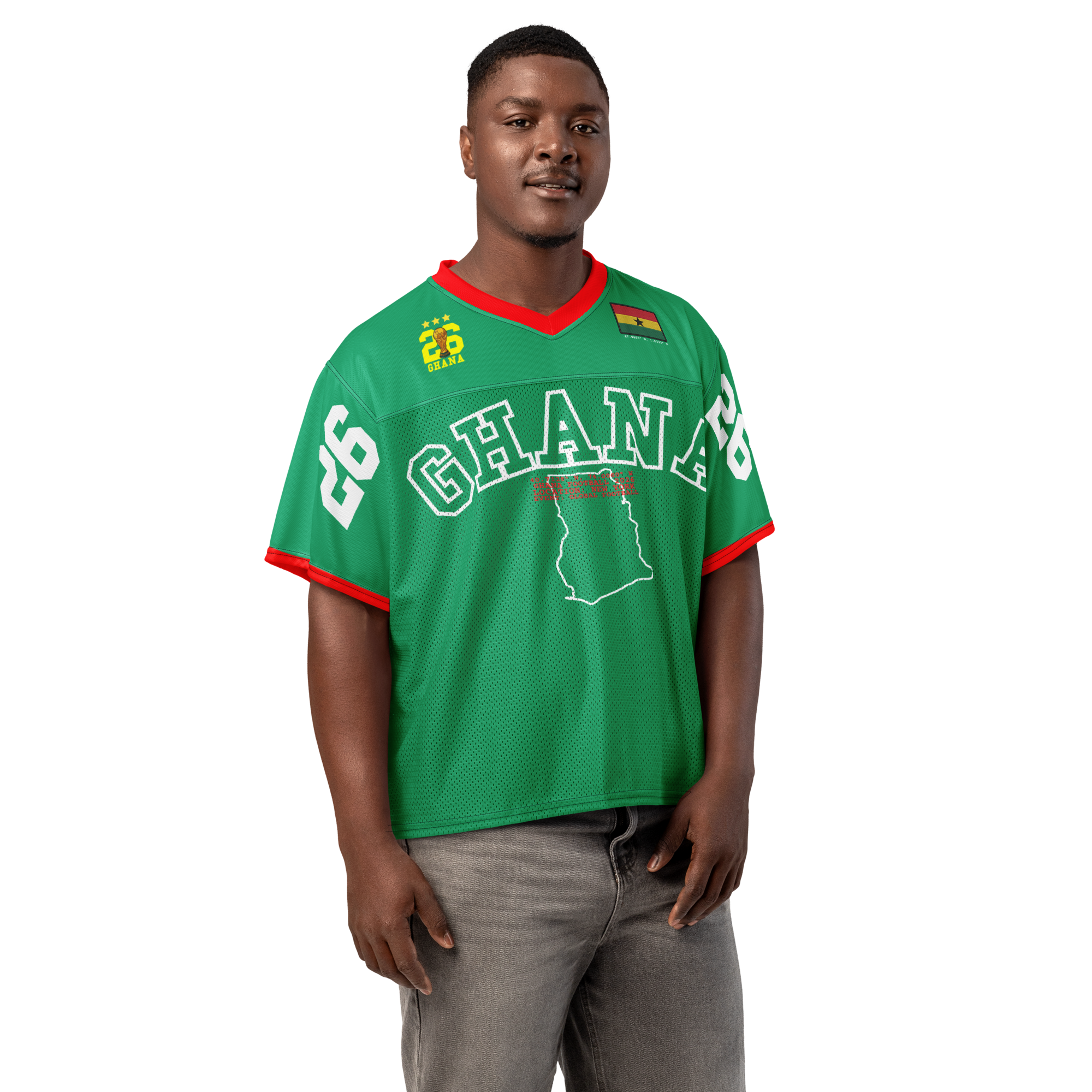 GHANA 2026 Global Football Jersey