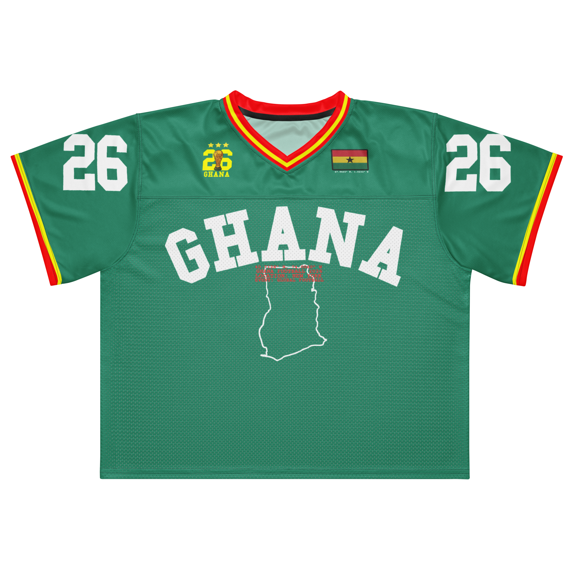 GHANA 2026 Global Football Jersey