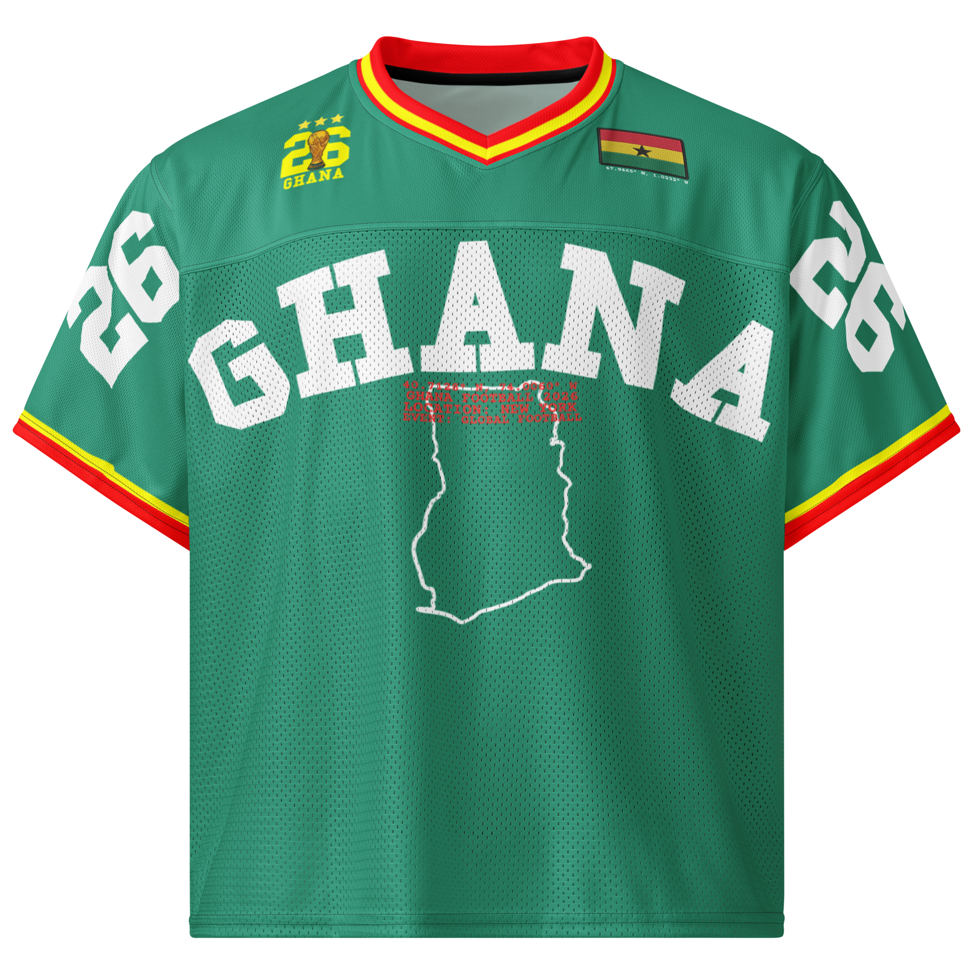 GHANA 2026 Global Football Jersey