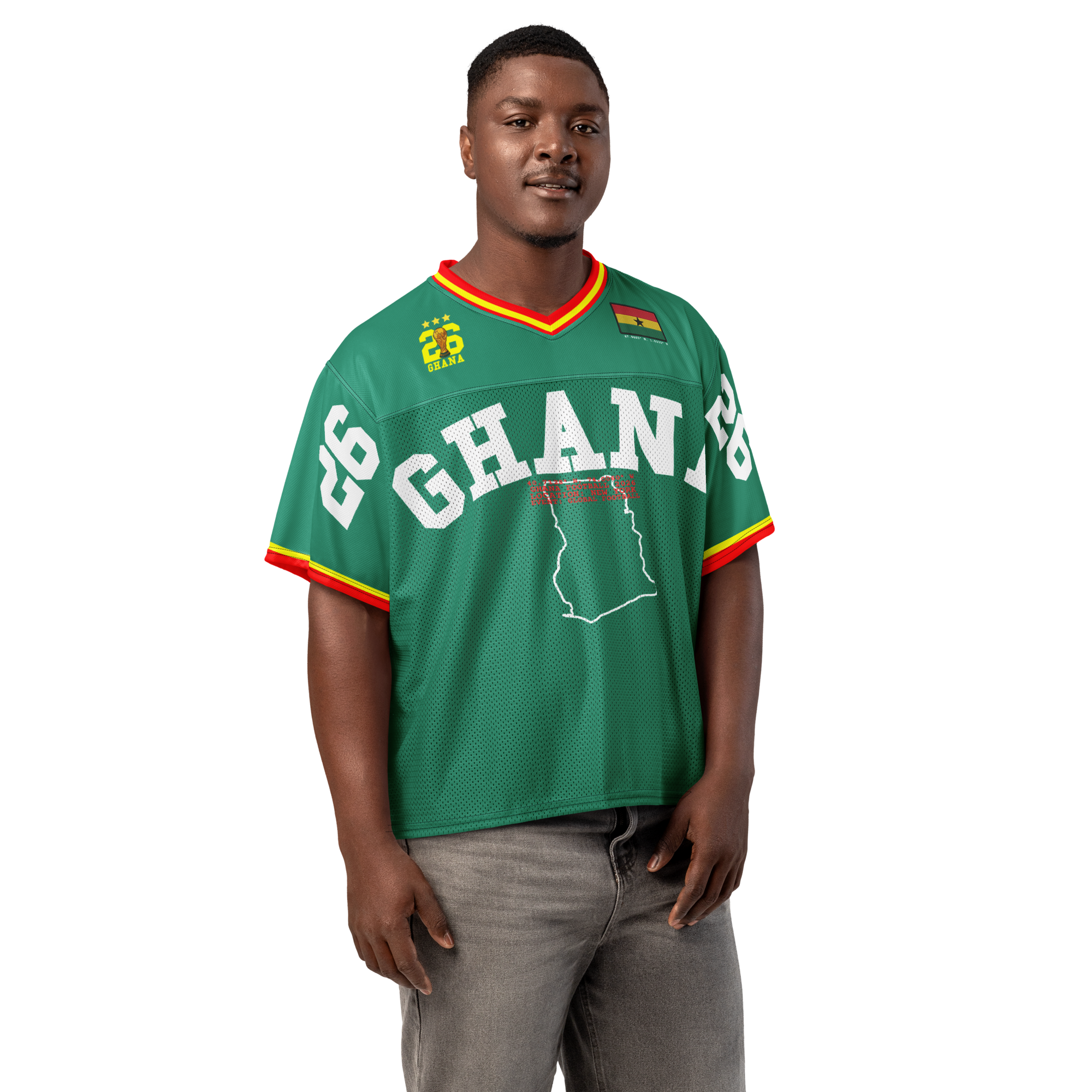 GHANA 2026 Global Football Jersey