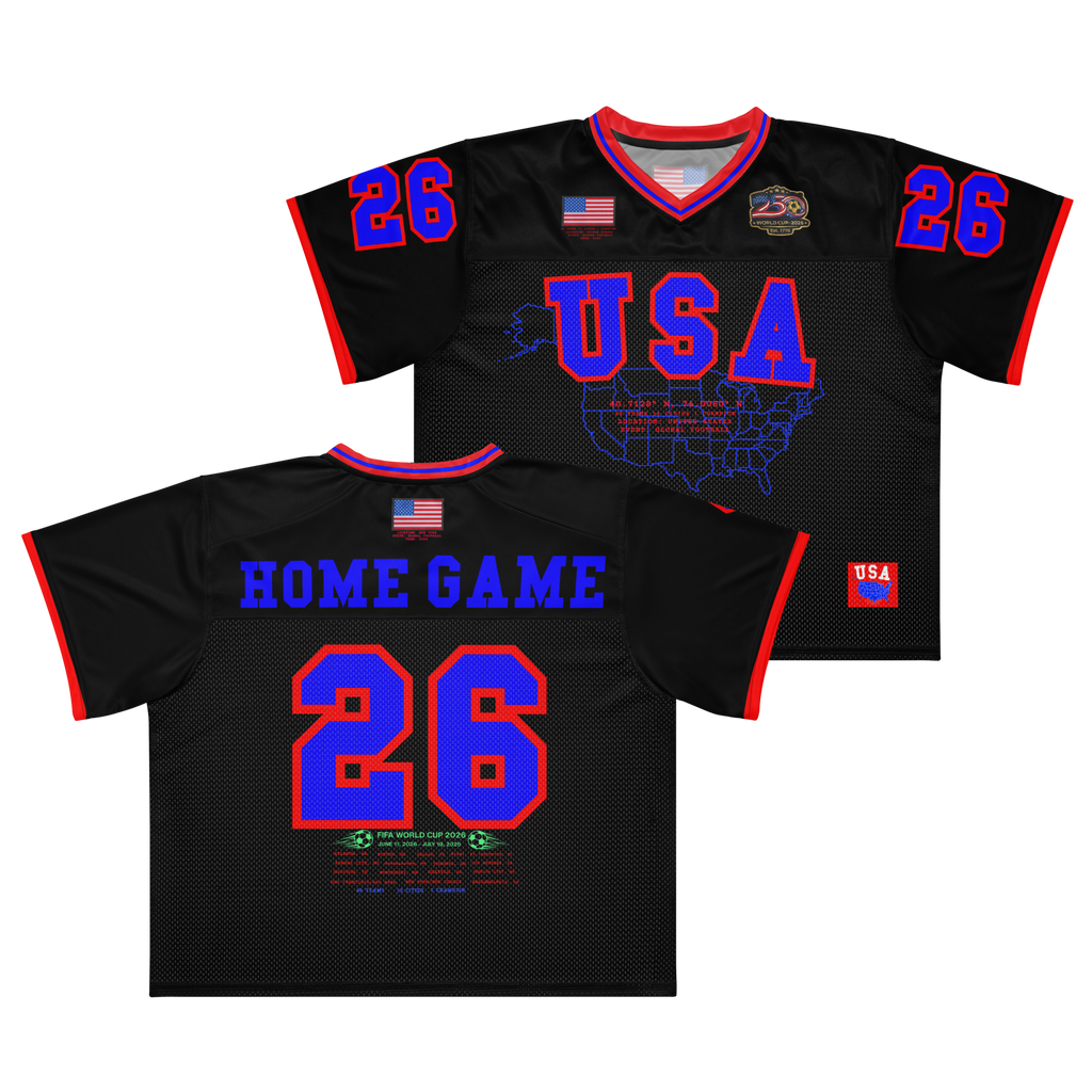 USA 250 Anniversary World Cup Edition Football Jerseys